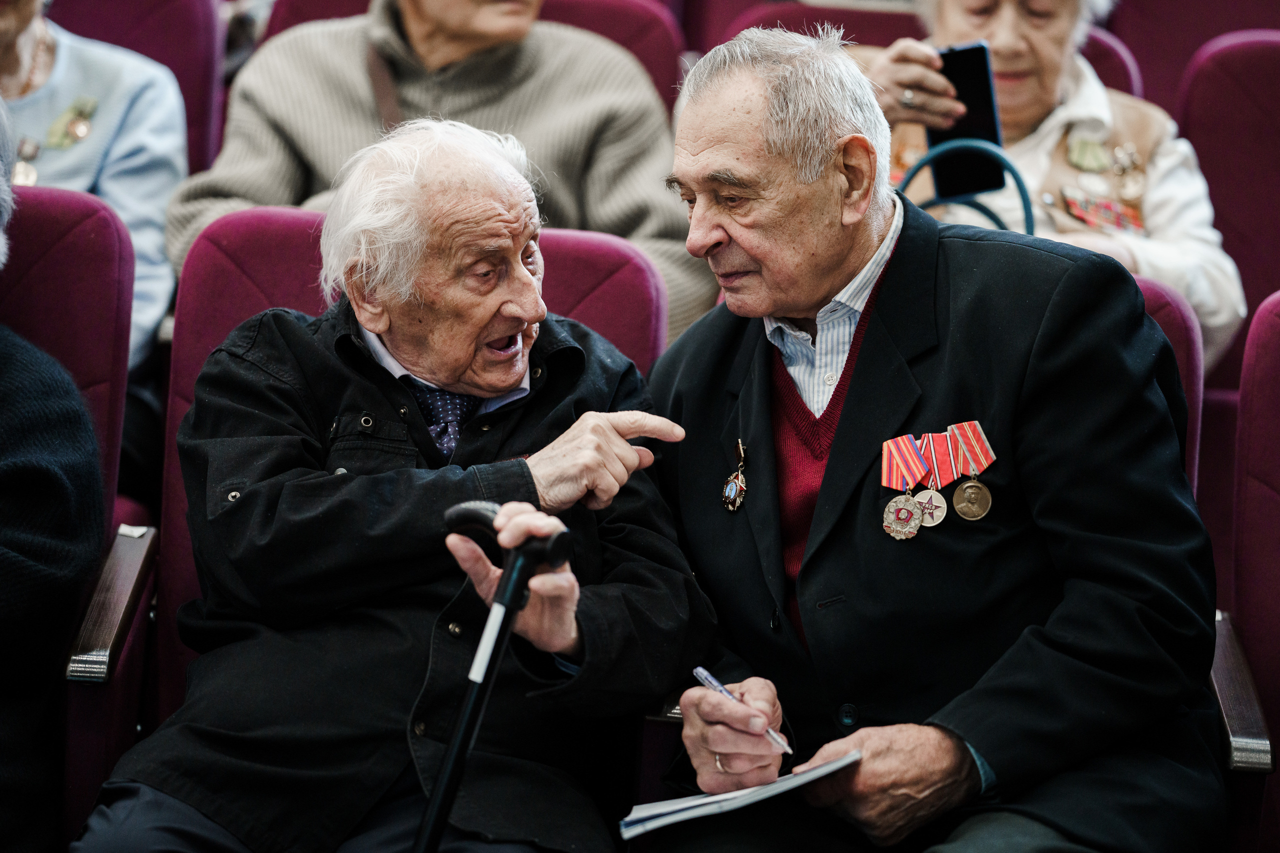 Встреча Ветеранов Великой Отечественной Войны. Репортажный фотограф Сергей Сажин г. Ярославль