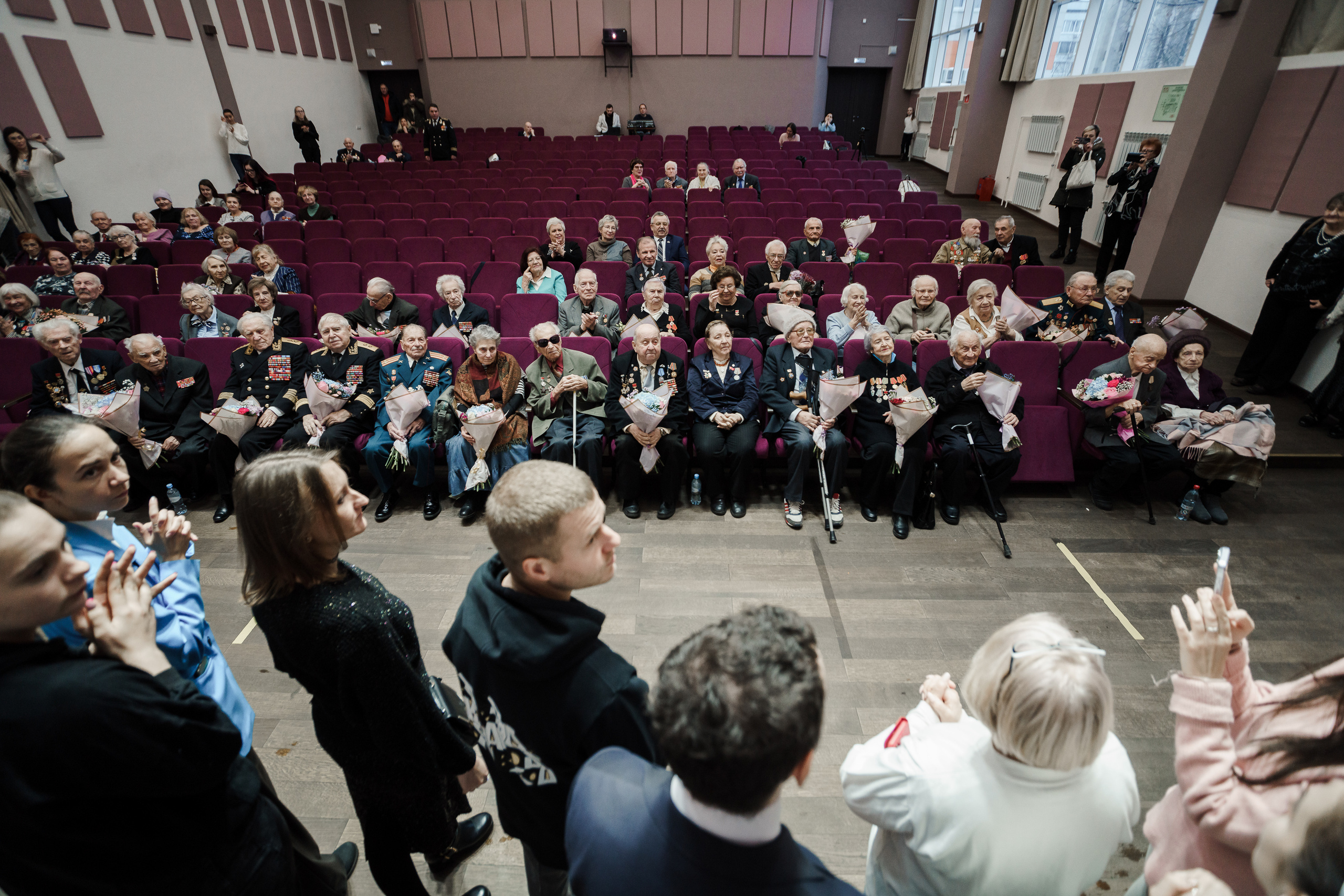 Встреча Ветеранов Великой Отечественной Войны. Репортажный фотограф Сергей Сажин г. Ярославль