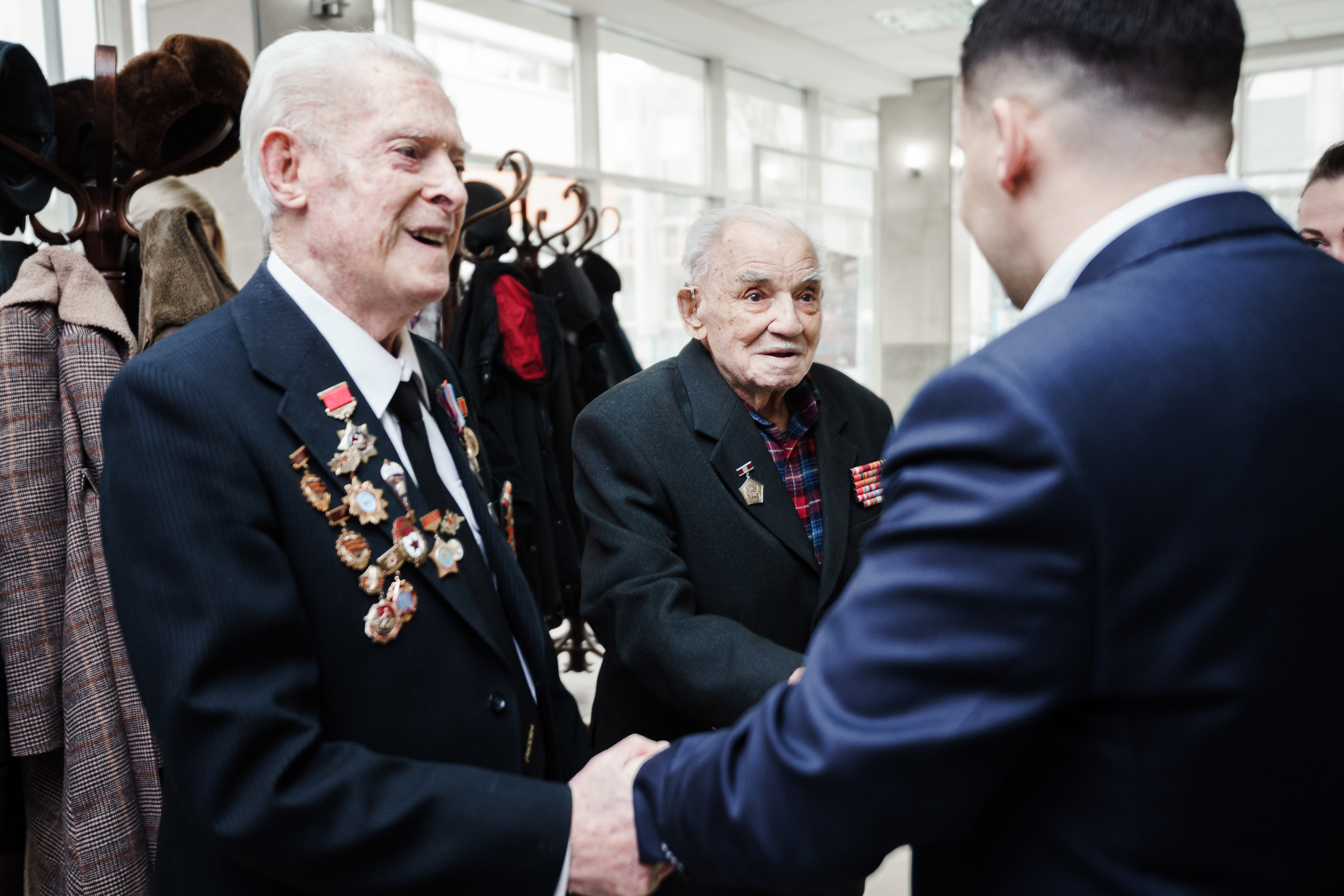 Встреча Ветеранов Великой Отечественной Войны. Репортажный фотограф Сергей Сажин г. Ярославль