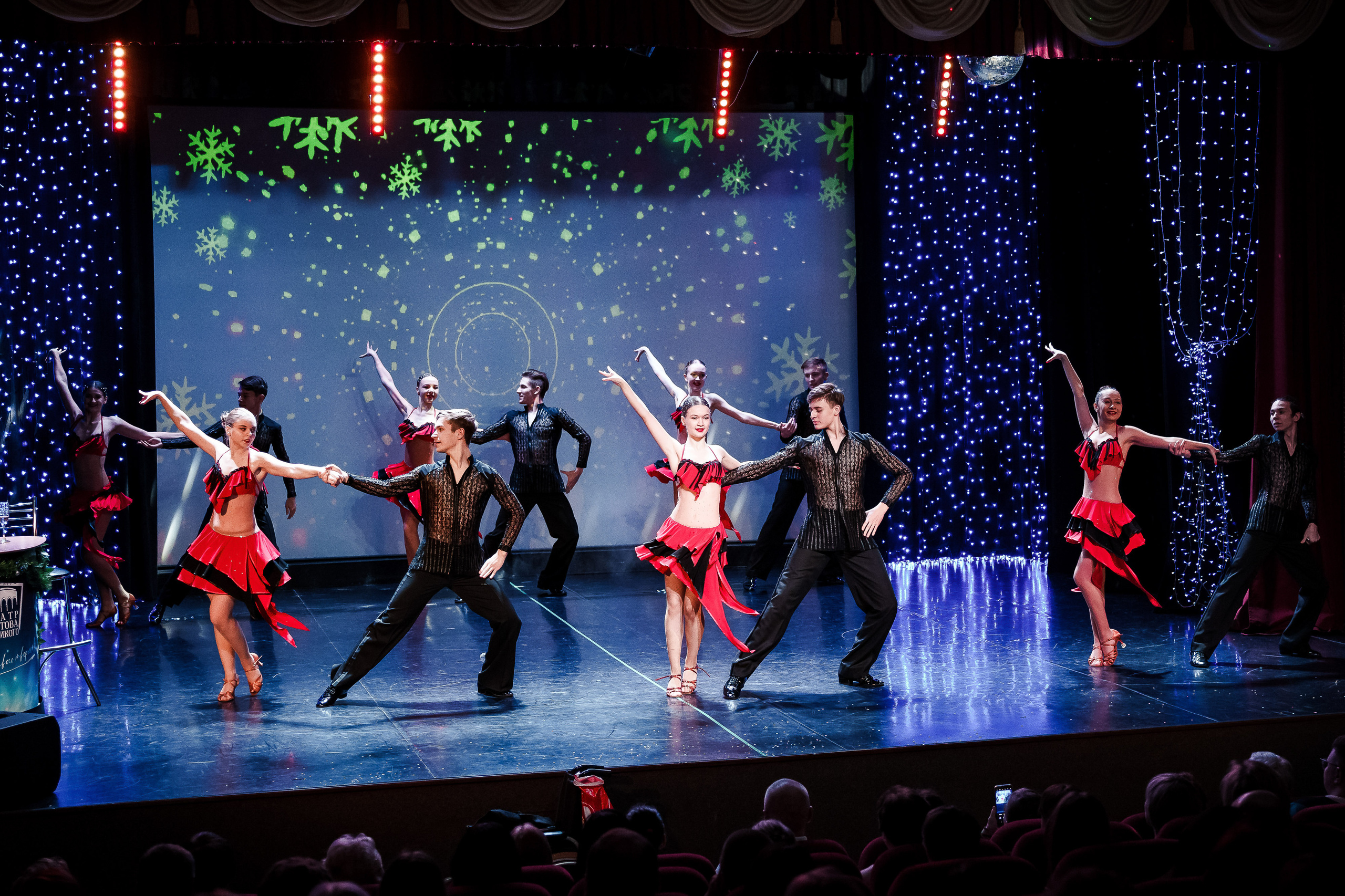 Новогодний концерт в Театре Ростова Великого. Репортажный фотограф Сергей Сажин г. Ярославль