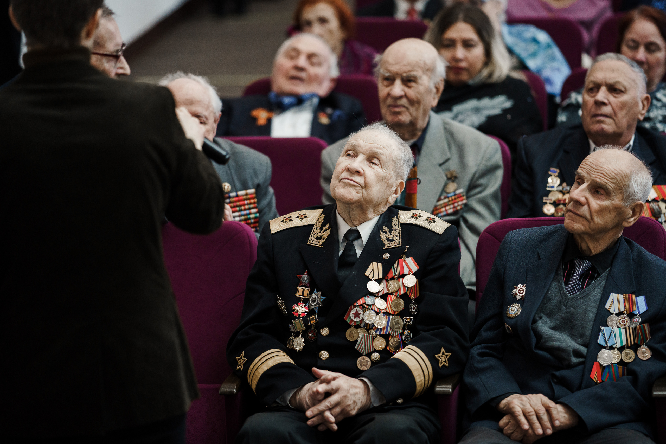Встреча Ветеранов Великой Отечественной Войны. Репортажный фотограф Сергей Сажин г. Ярославль