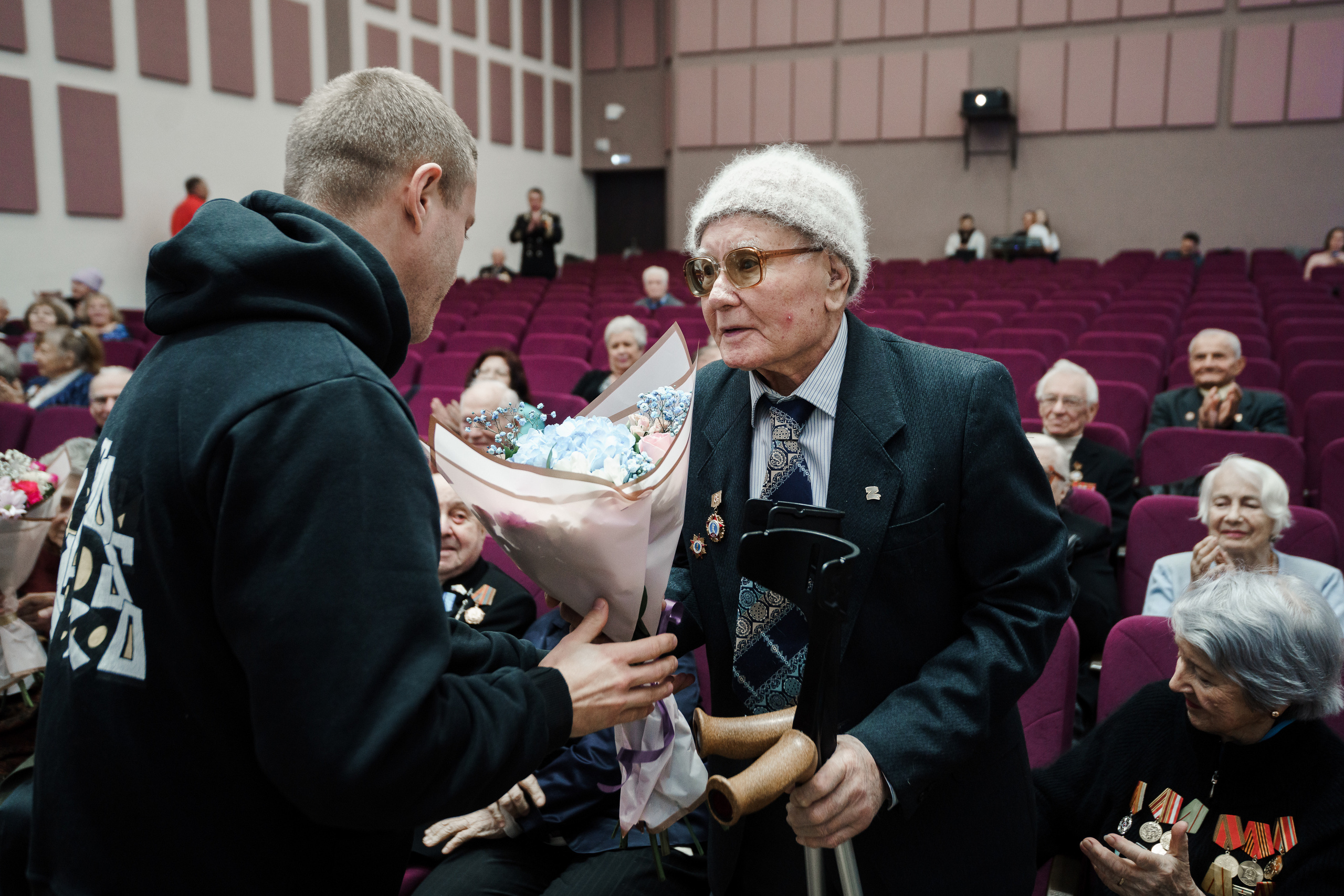 Встреча Ветеранов Великой Отечественной Войны. Репортажный фотограф Сергей Сажин г. Ярославль