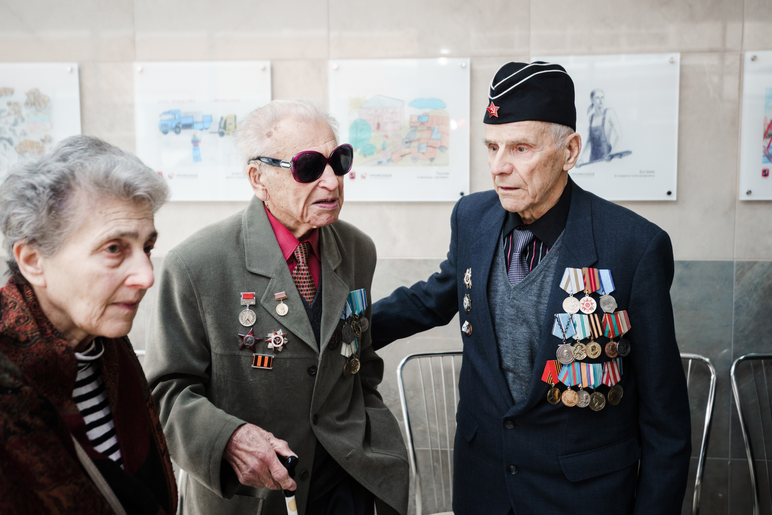 Встреча Ветеранов Великой Отечественной Войны. Репортажный фотограф Сергей Сажин г. Ярославль