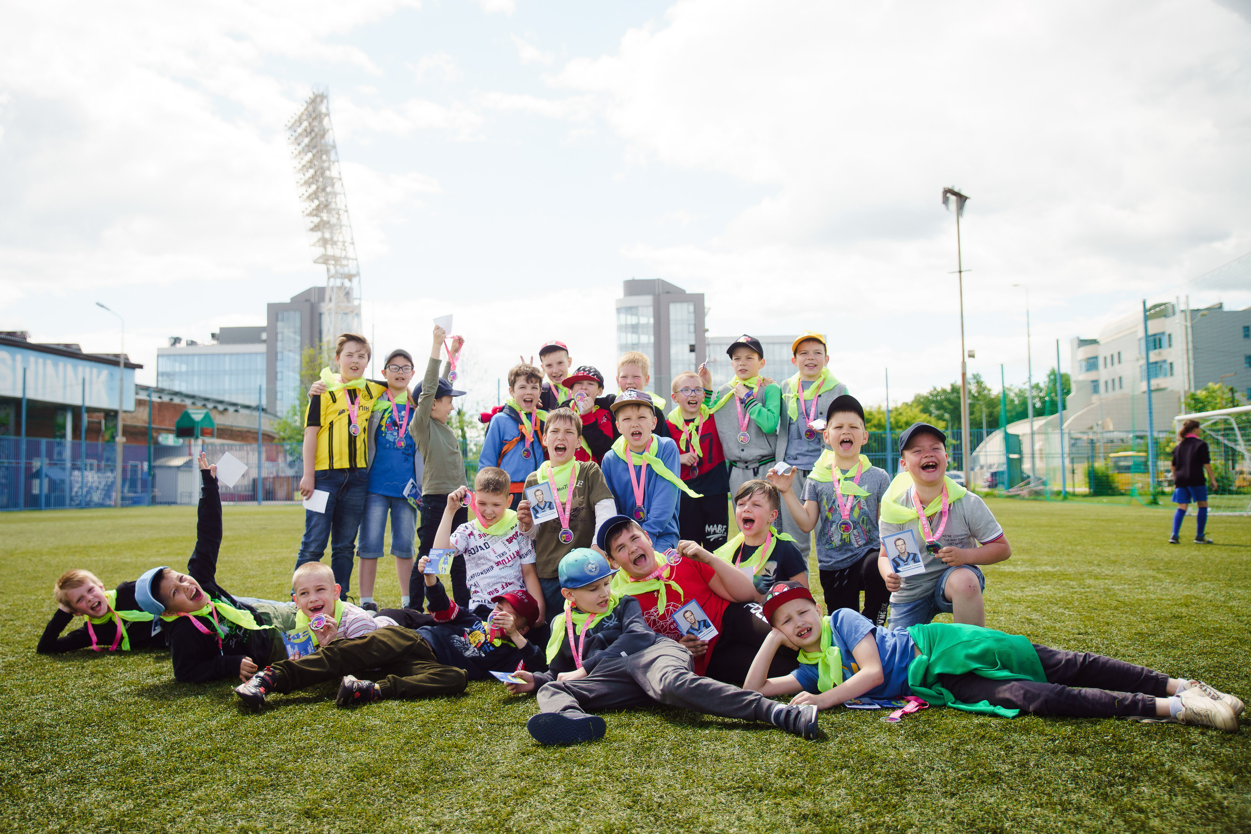 Открытое занятие по футболу для девочек — г. Ярославль. Репортажный фотограф Сергей Сажин г. Ярославль