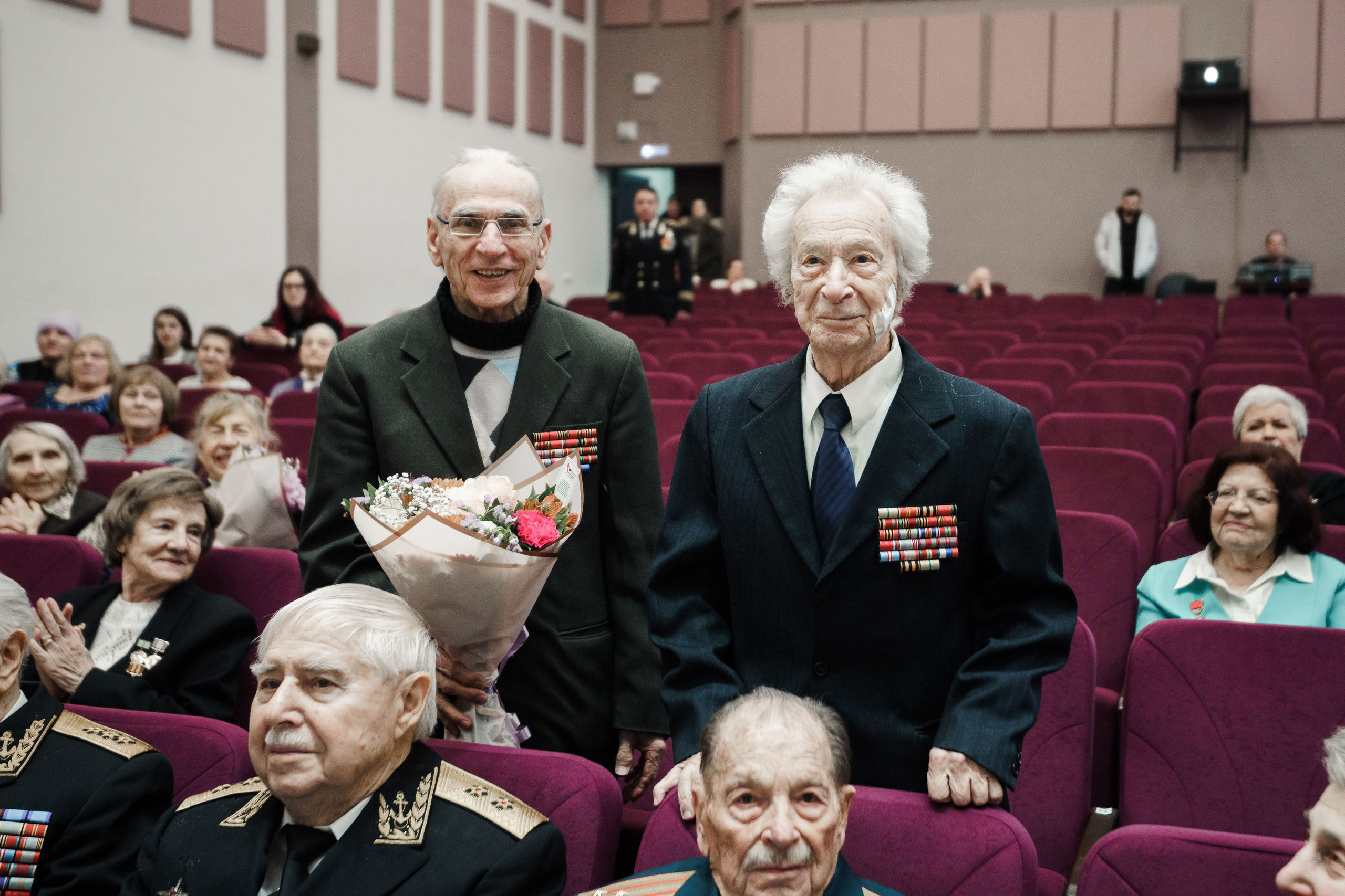 Встреча Ветеранов Великой Отечественной Войны. Репортажный фотограф Сергей Сажин г. Ярославль