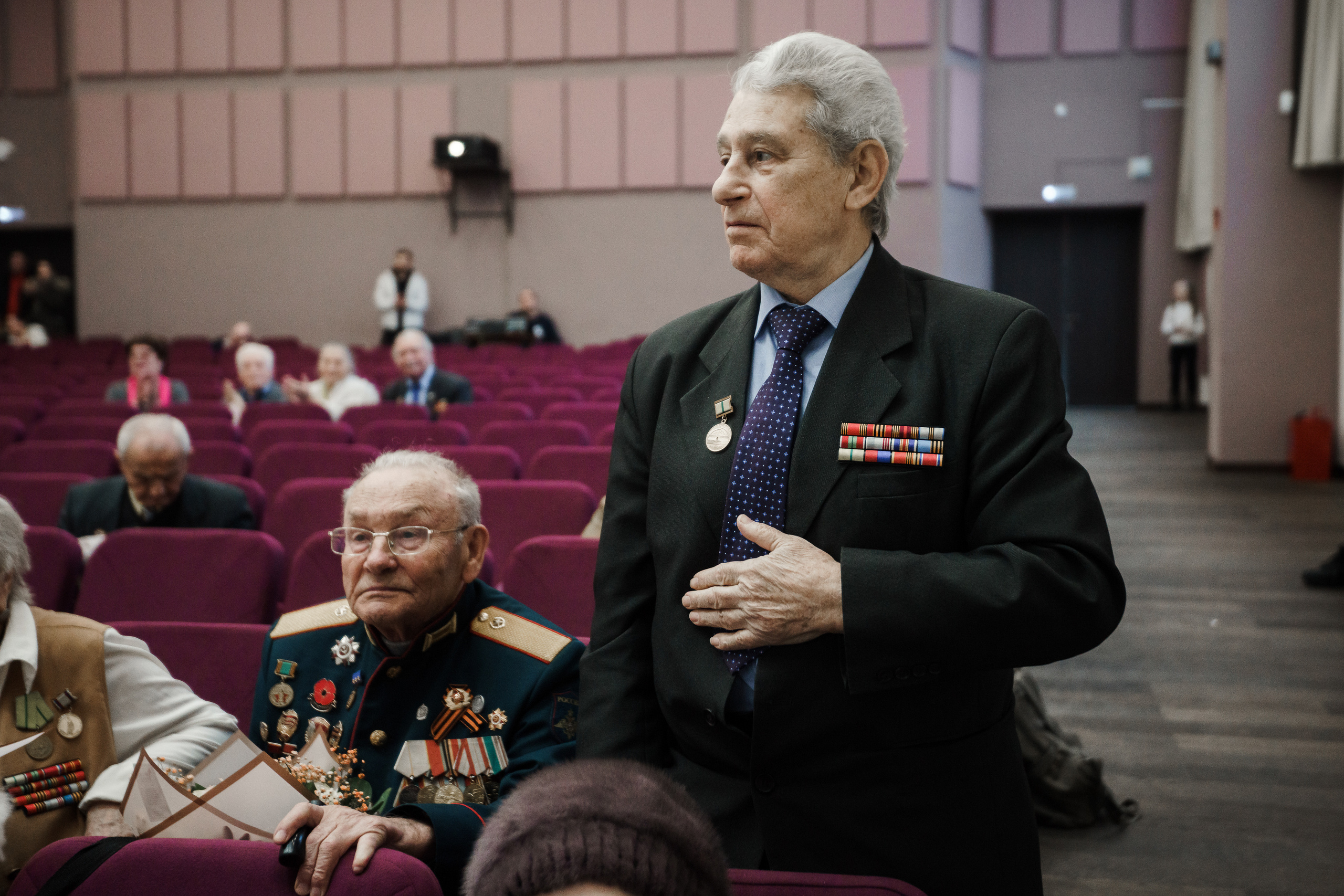 Встреча Ветеранов Великой Отечественной Войны. Репортажный фотограф Сергей Сажин г. Ярославль