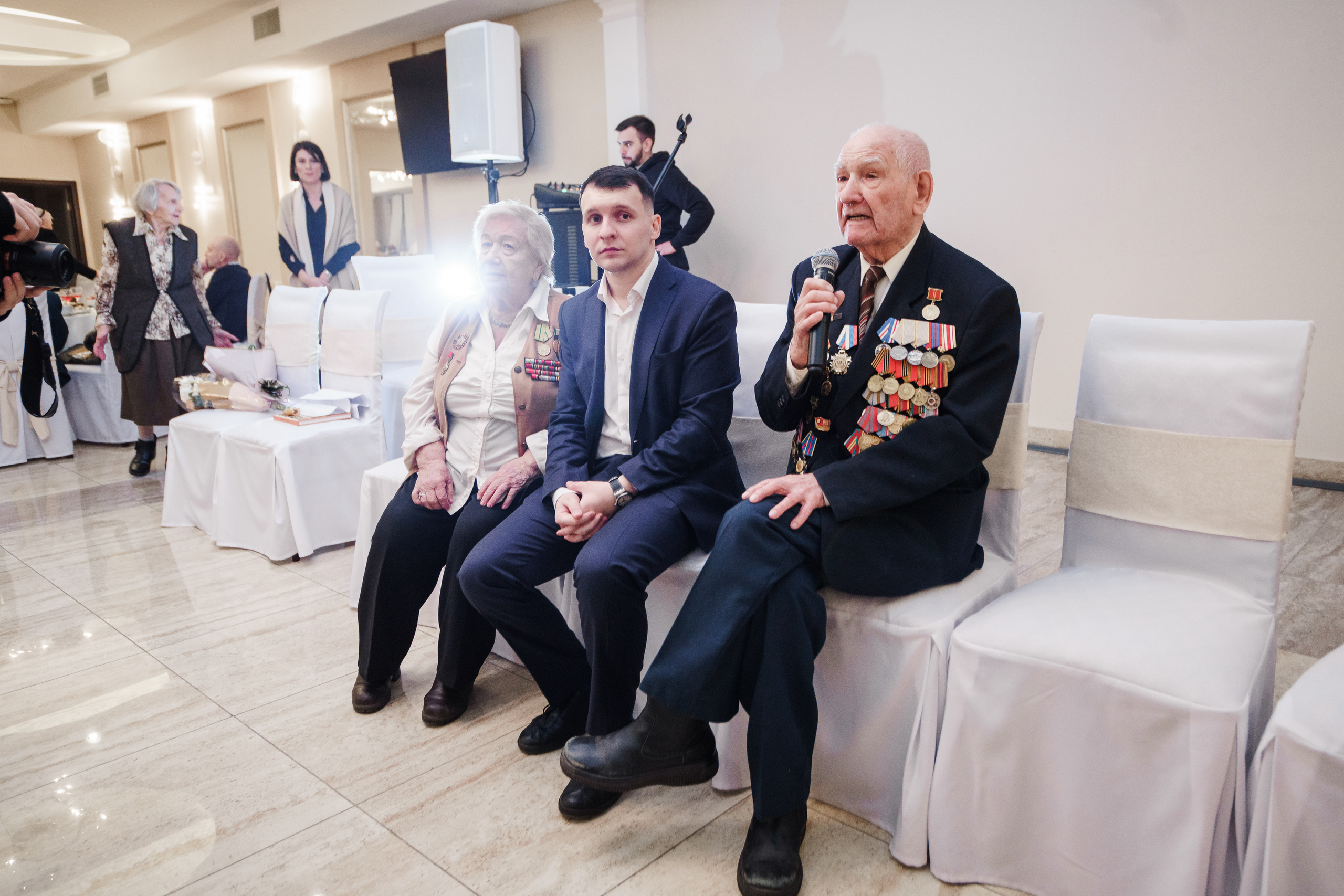 Встреча Ветеранов Великой Отечественной Войны. Репортажный фотограф Сергей Сажин г. Ярославль