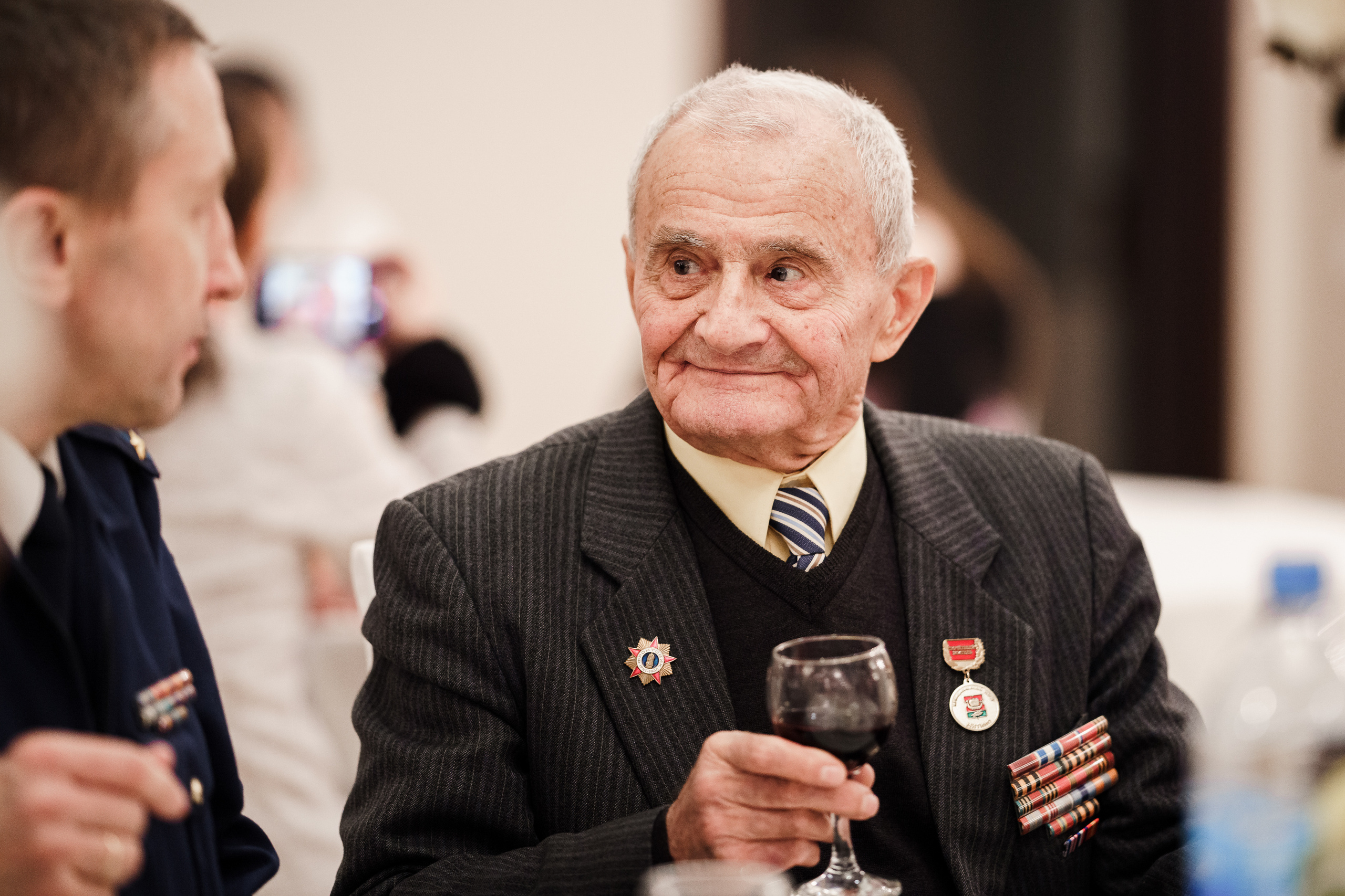 Встреча Ветеранов Великой Отечественной Войны. Репортажный фотограф Сергей Сажин г. Ярославль