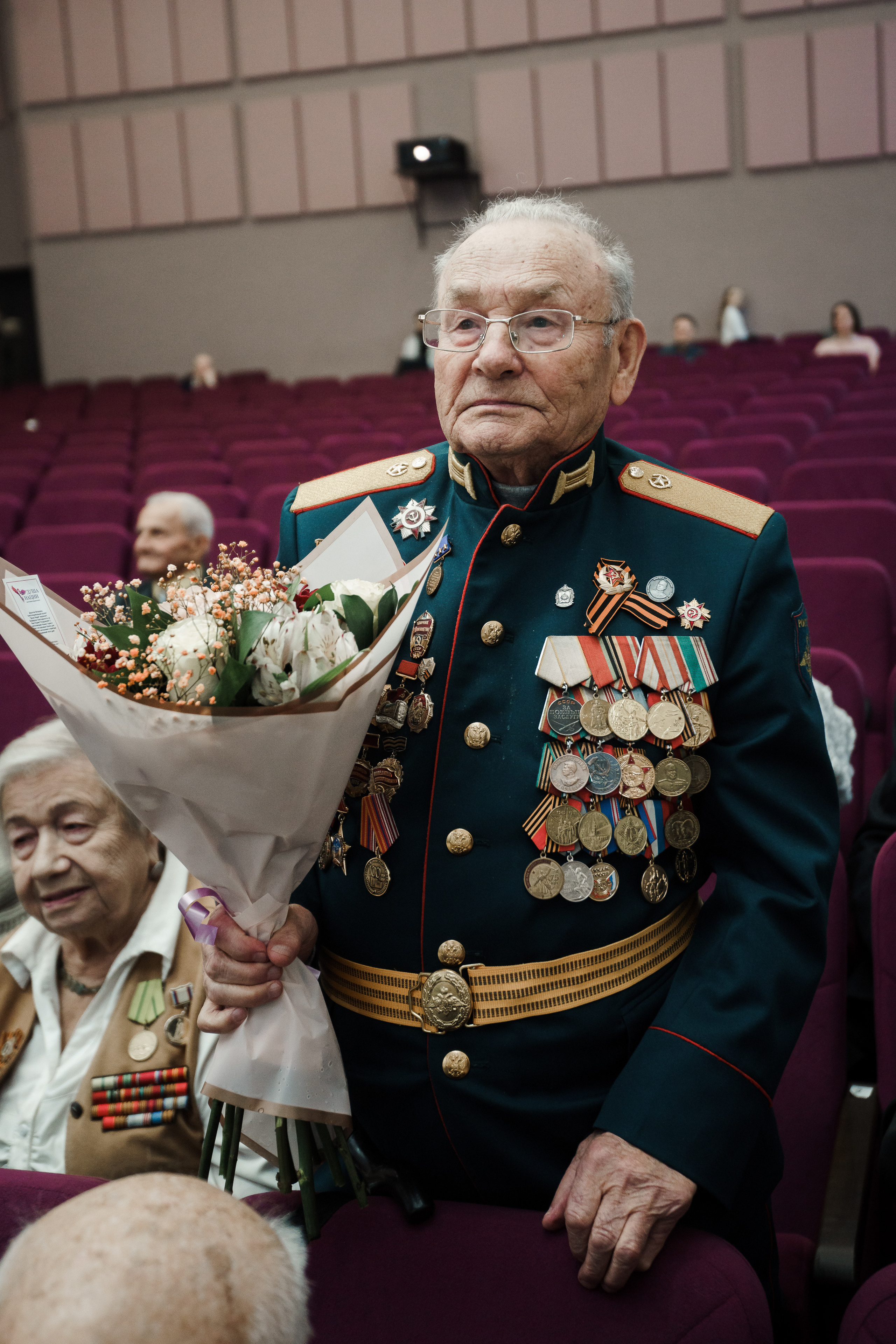 Встреча Ветеранов Великой Отечественной Войны. Репортажный фотограф Сергей Сажин г. Ярославль