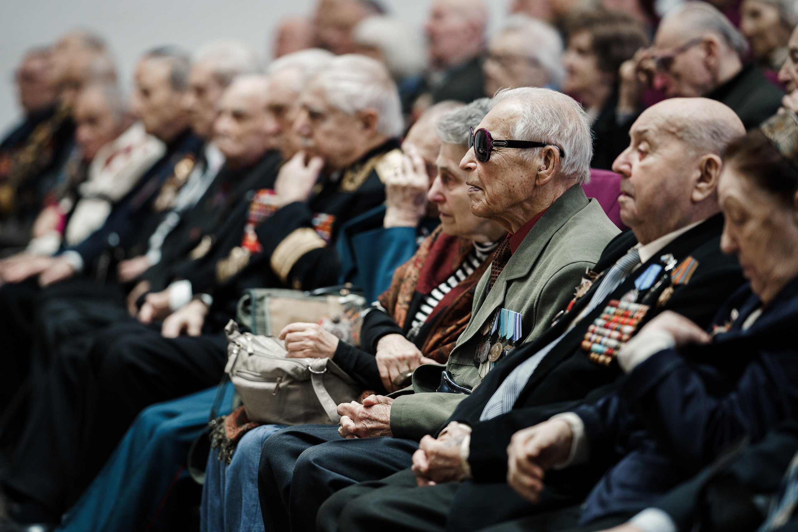Встреча Ветеранов Великой Отечественной Войны. Репортажный фотограф Сергей Сажин г. Ярославль