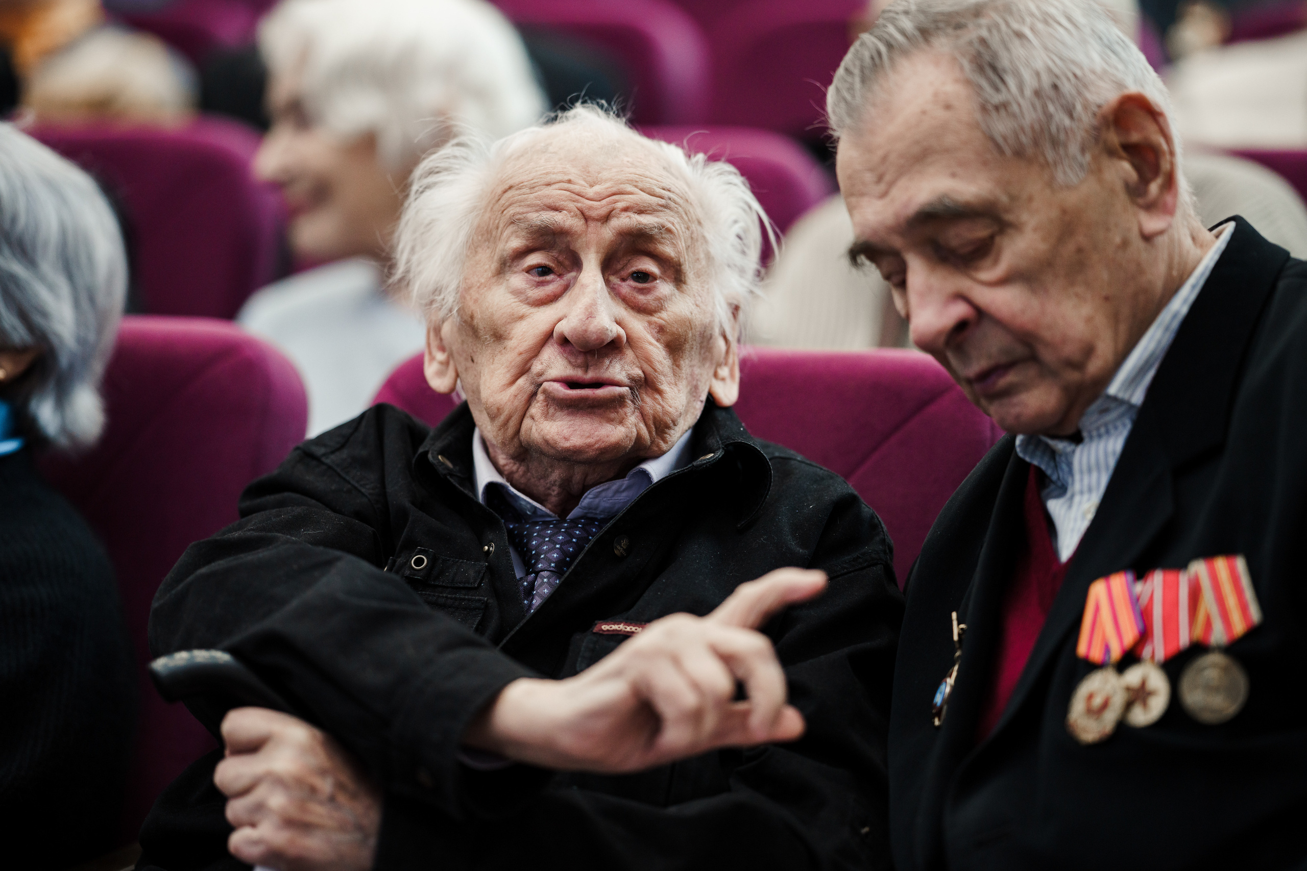 Встреча Ветеранов Великой Отечественной Войны. Репортажный фотограф Сергей Сажин г. Ярославль