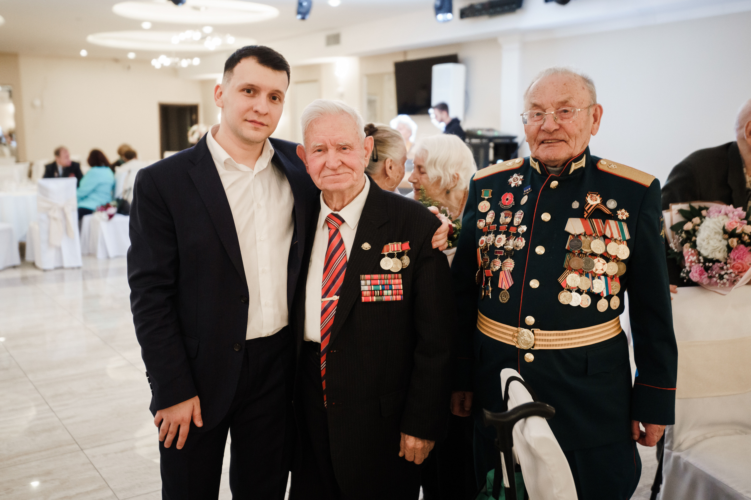 Встреча Ветеранов Великой Отечественной Войны. Репортажный фотограф Сергей Сажин г. Ярославль