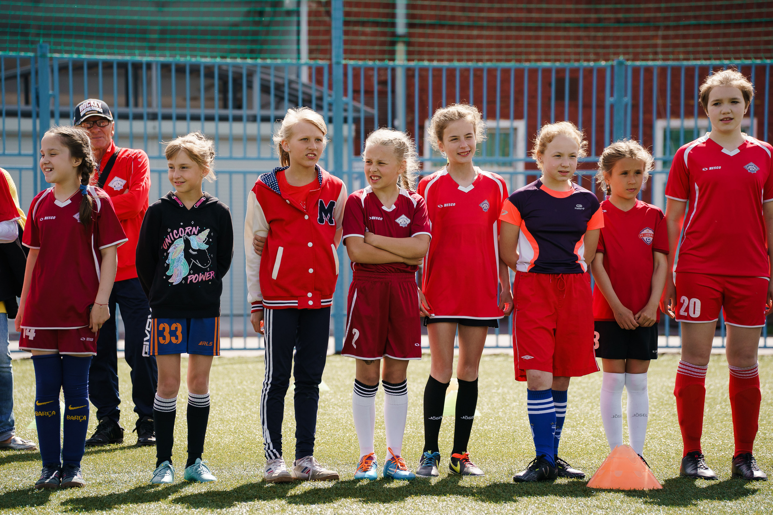 Открытое занятие по футболу для девочек — г. Ярославль. Репортажный фотограф Сергей Сажин г. Ярославль