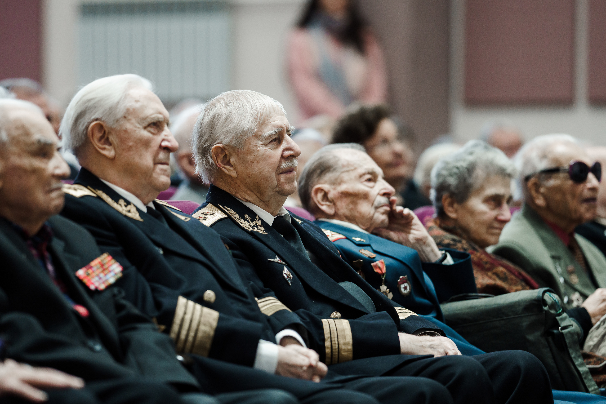 Встреча Ветеранов Великой Отечественной Войны. Репортажный фотограф Сергей Сажин г. Ярославль