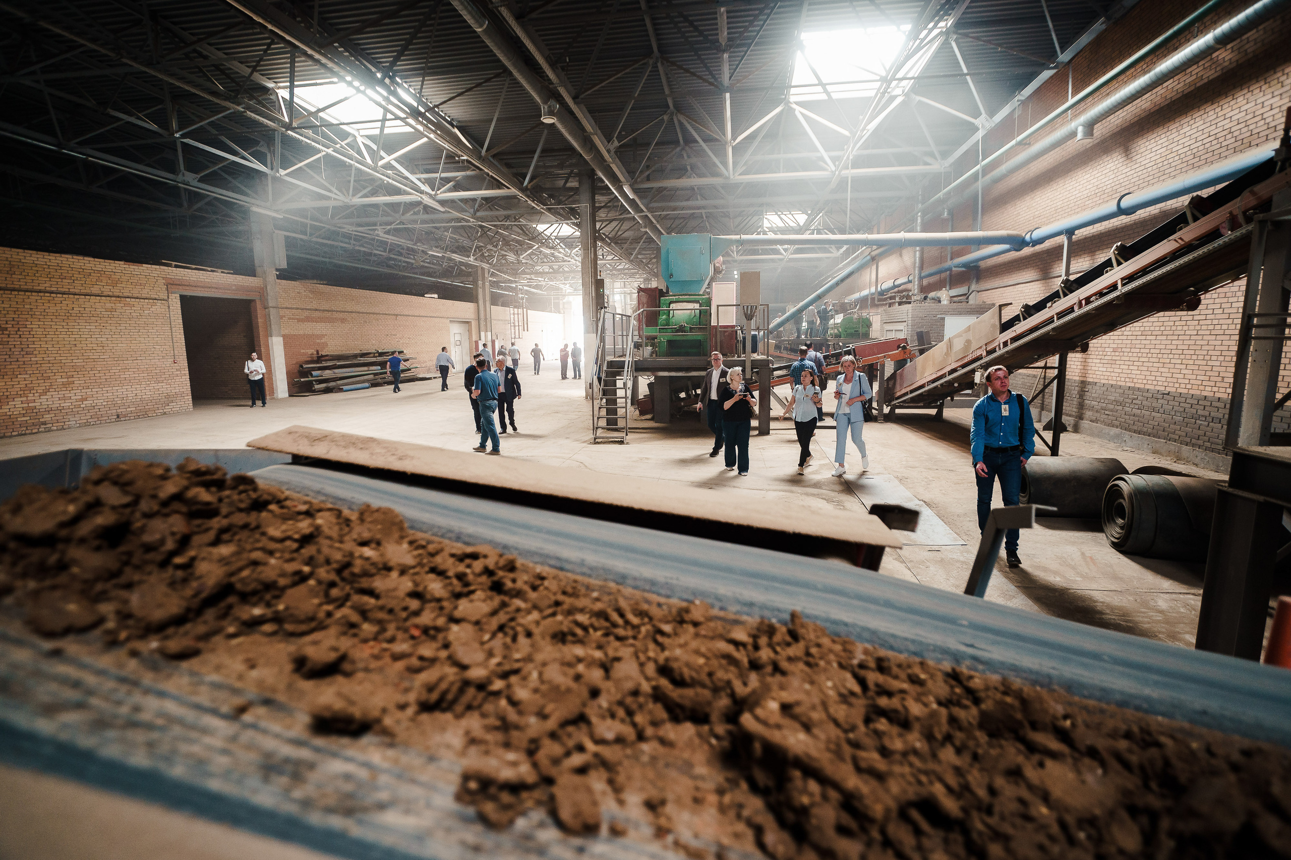 Экскурсия по производству «Клим Клинкер» г. Нерехта. Репортажный фотограф Сергей Сажин г. Ярославль