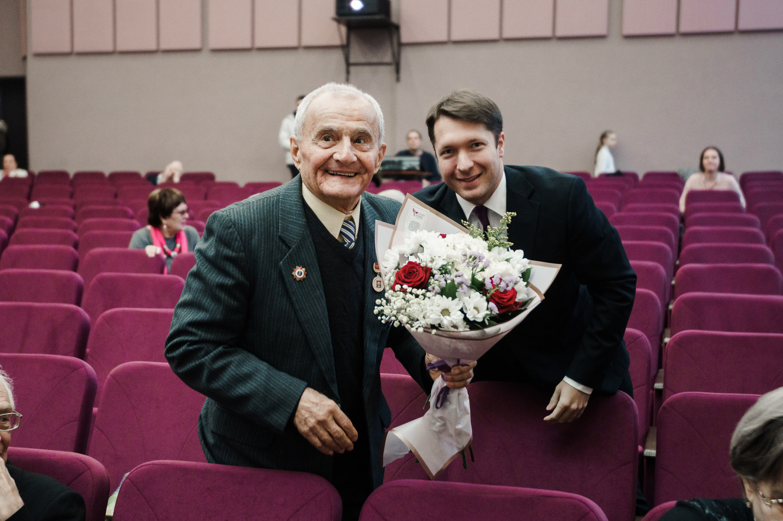 Встреча Ветеранов Великой Отечественной Войны. Репортажный фотограф Сергей Сажин г. Ярославль