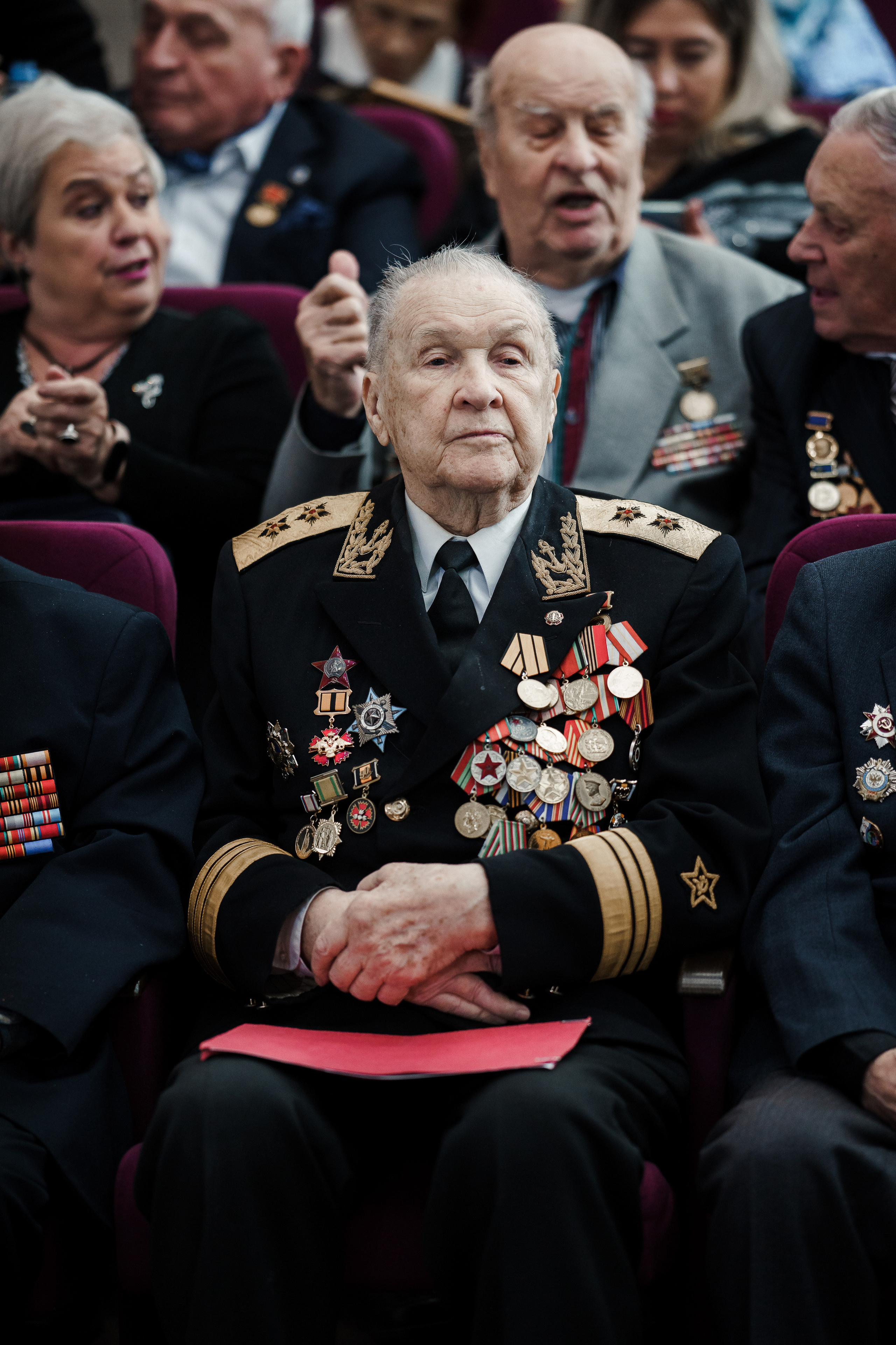 Встреча Ветеранов Великой Отечественной Войны. Репортажный фотограф Сергей Сажин г. Ярославль