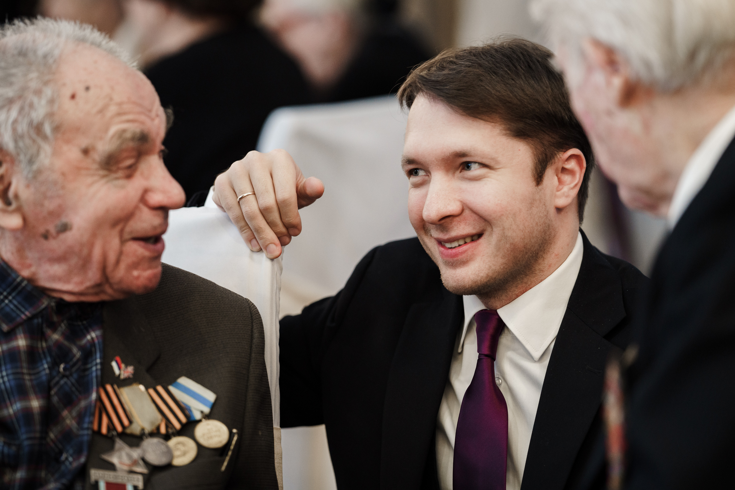Встреча Ветеранов Великой Отечественной Войны. Репортажный фотограф Сергей Сажин г. Ярославль
