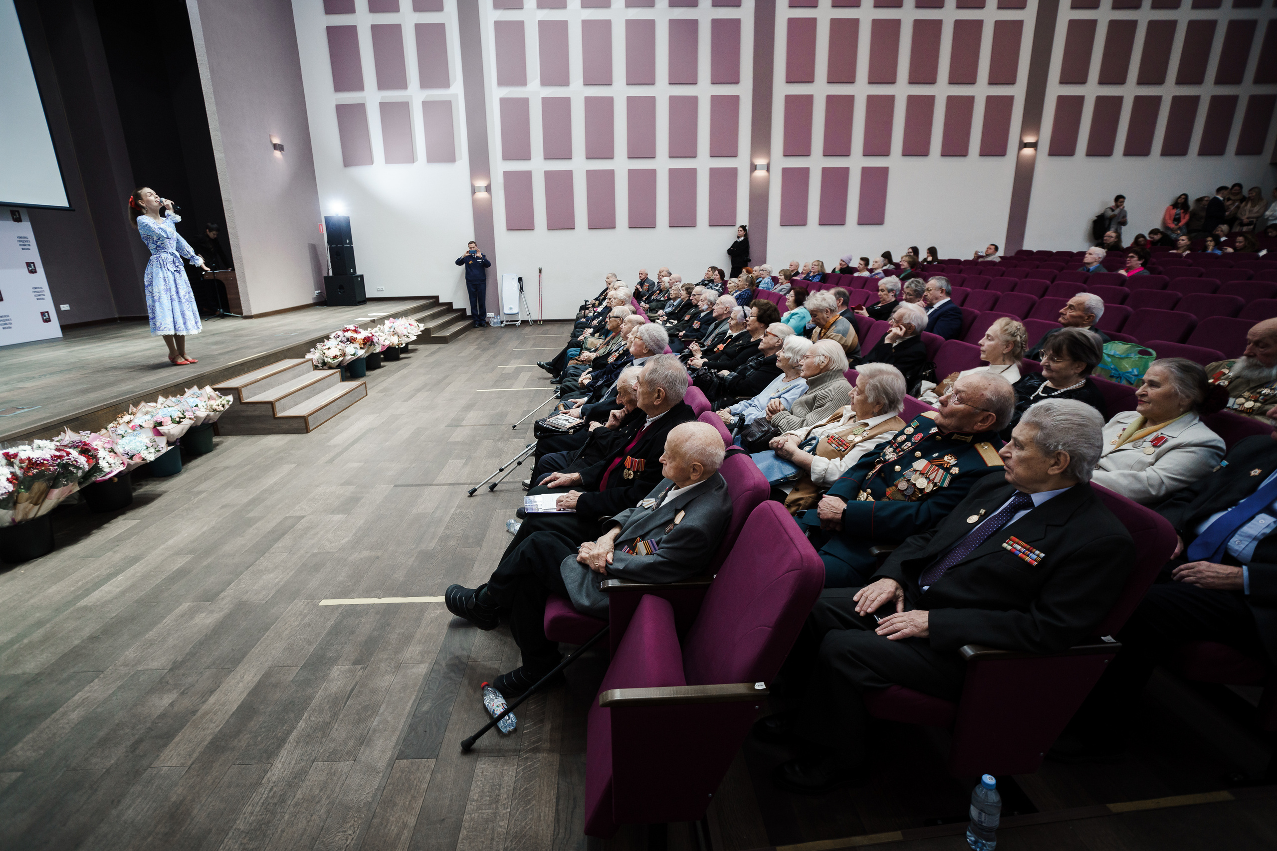 Встреча Ветеранов Великой Отечественной Войны. Репортажный фотограф Сергей Сажин г. Ярославль