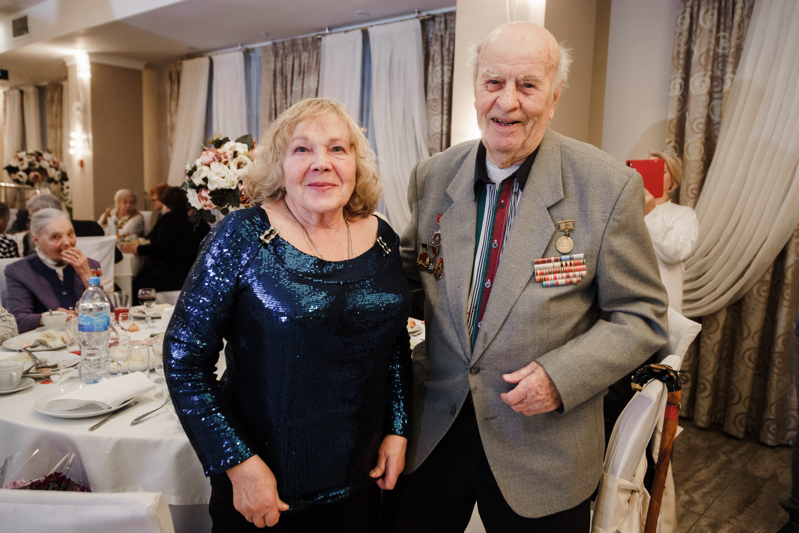 Встреча Ветеранов Великой Отечественной Войны. Репортажный фотограф Сергей Сажин г. Ярославль