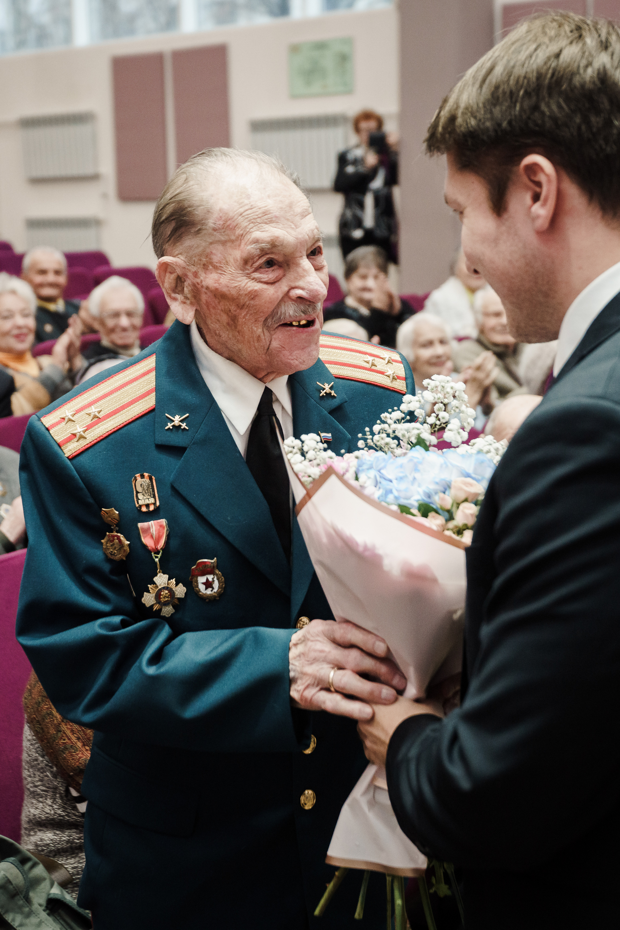 Встреча Ветеранов Великой Отечественной Войны. Репортажный фотограф Сергей Сажин г. Ярославль