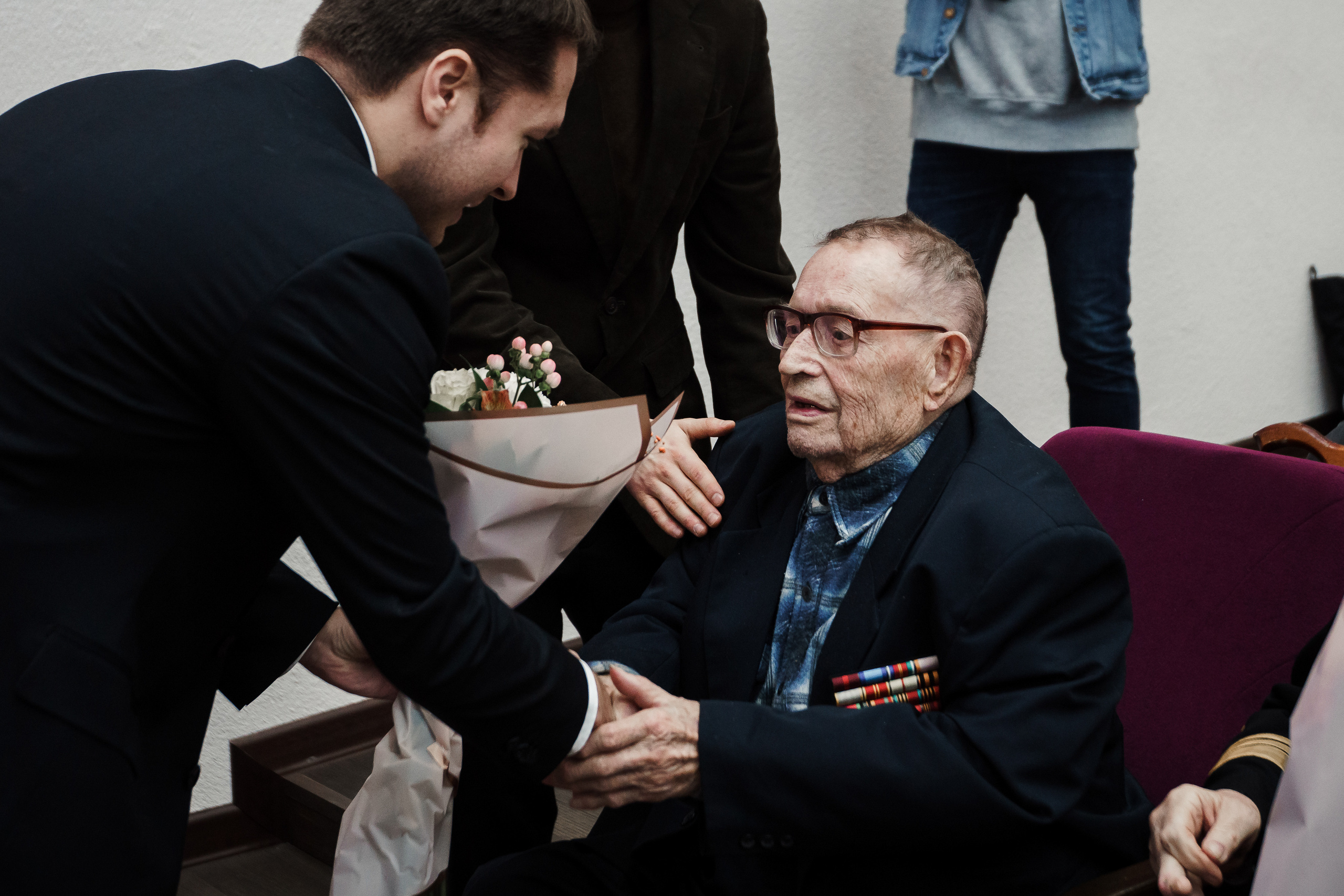 Встреча Ветеранов Великой Отечественной Войны. Репортажный фотограф Сергей Сажин г. Ярославль