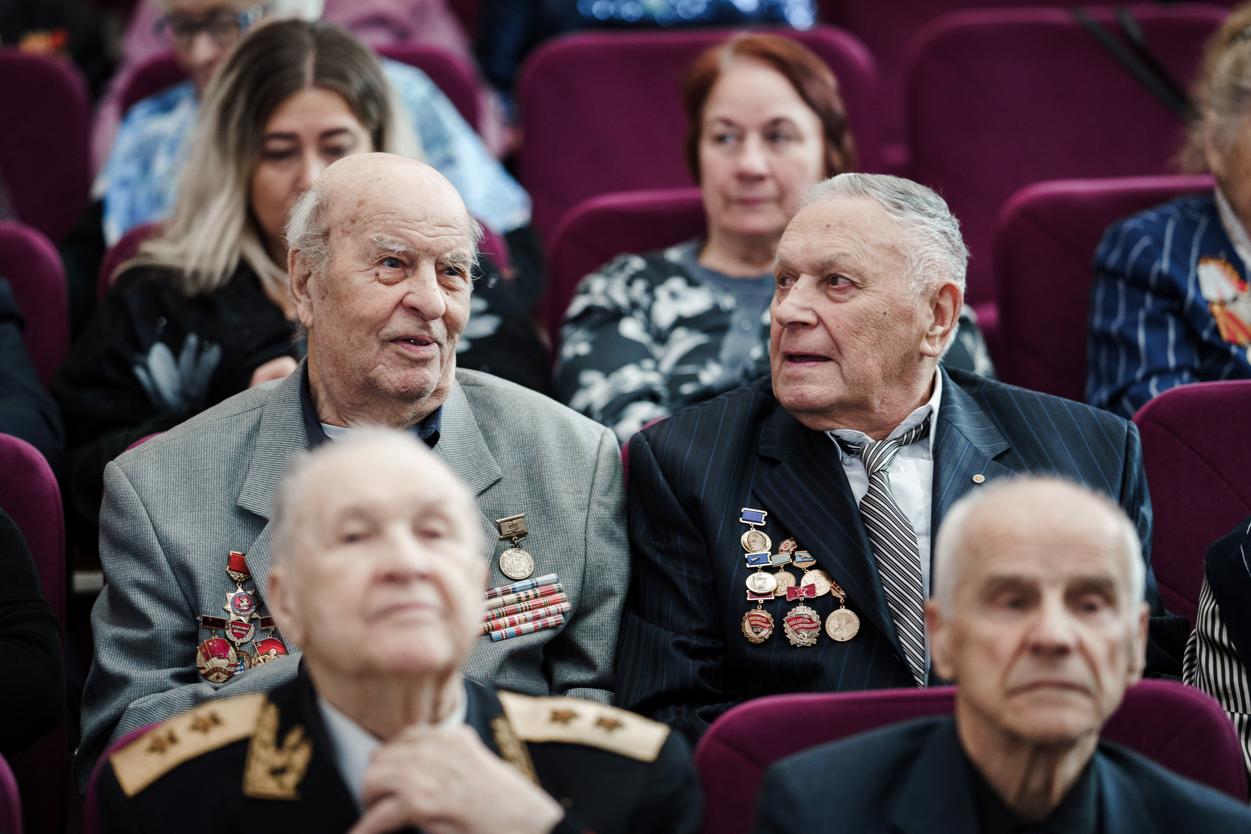 Встреча Ветеранов Великой Отечественной Войны. Репортажный фотограф Сергей Сажин г. Ярославль