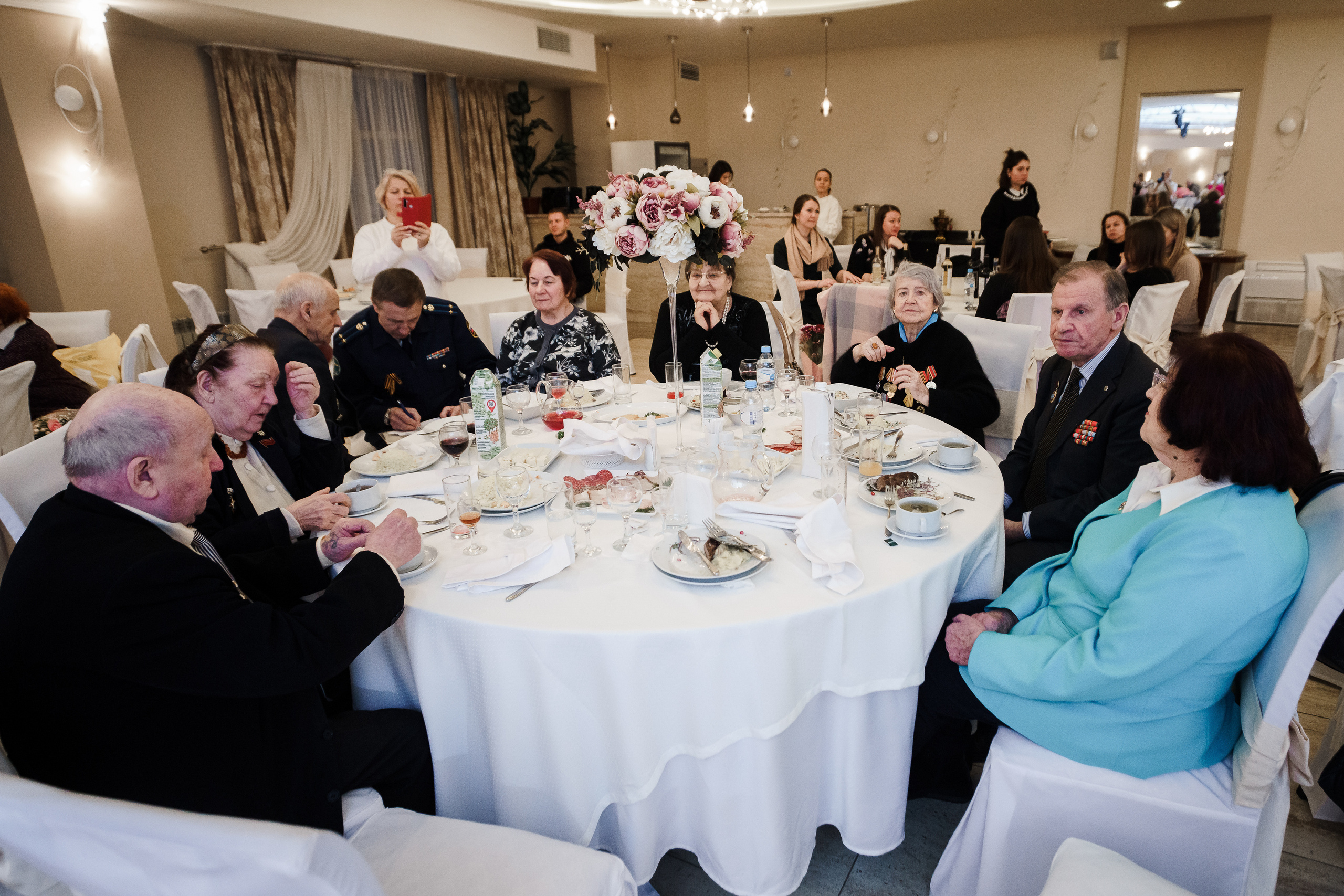Встреча Ветеранов Великой Отечественной Войны. Репортажный фотограф Сергей Сажин г. Ярославль