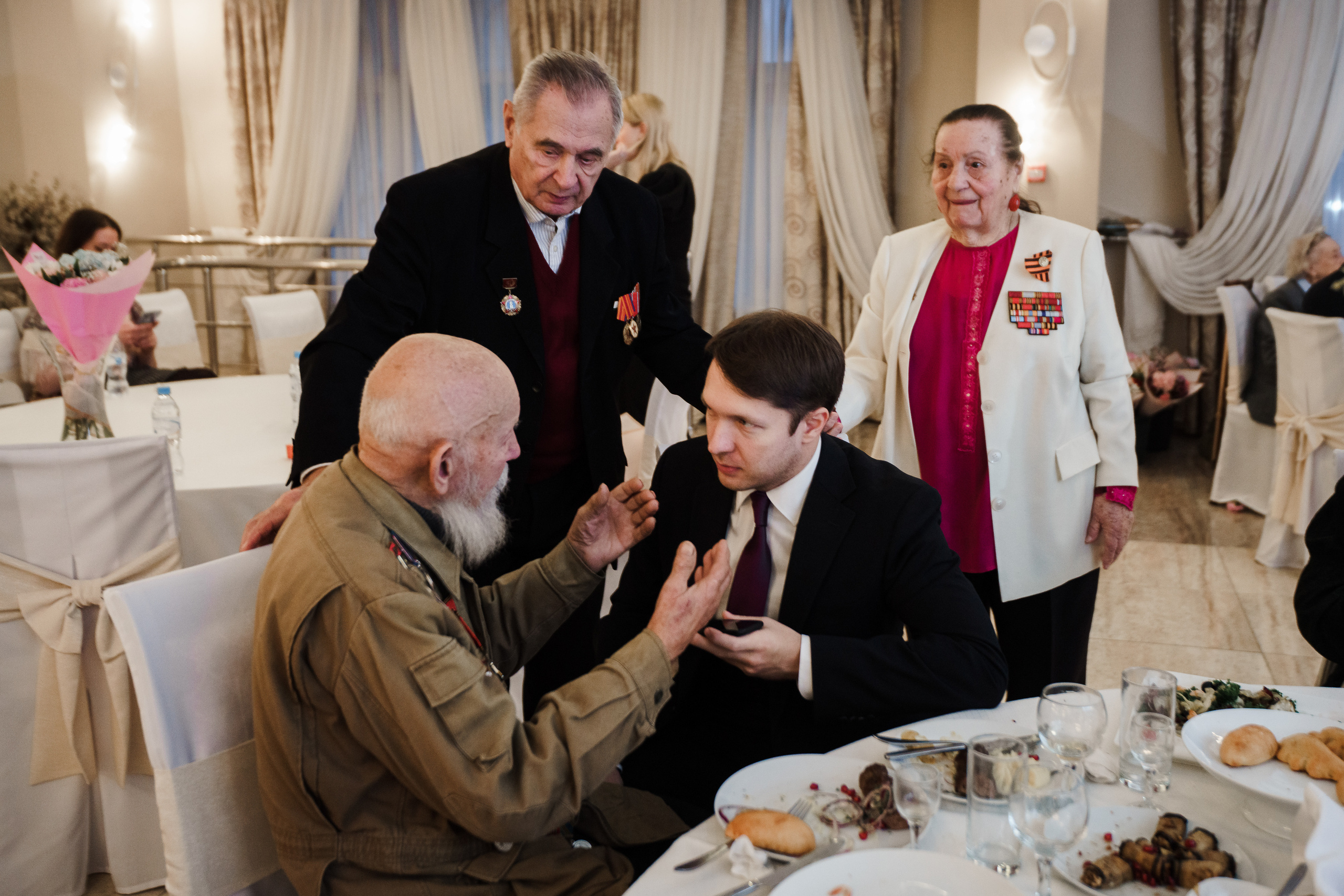 Встреча Ветеранов Великой Отечественной Войны. Репортажный фотограф Сергей Сажин г. Ярославль