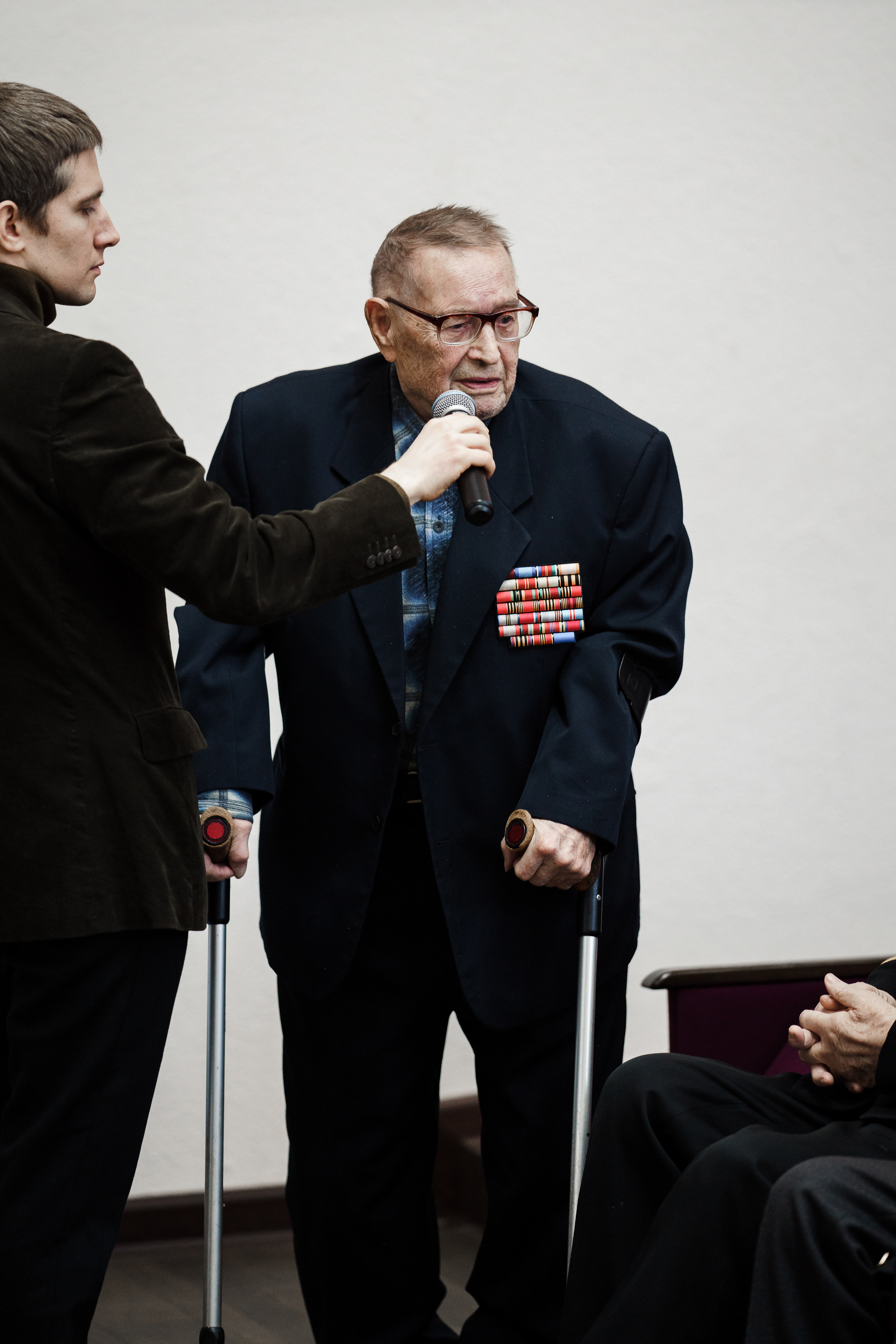 Встреча Ветеранов Великой Отечественной Войны. Репортажный фотограф Сергей Сажин г. Ярославль