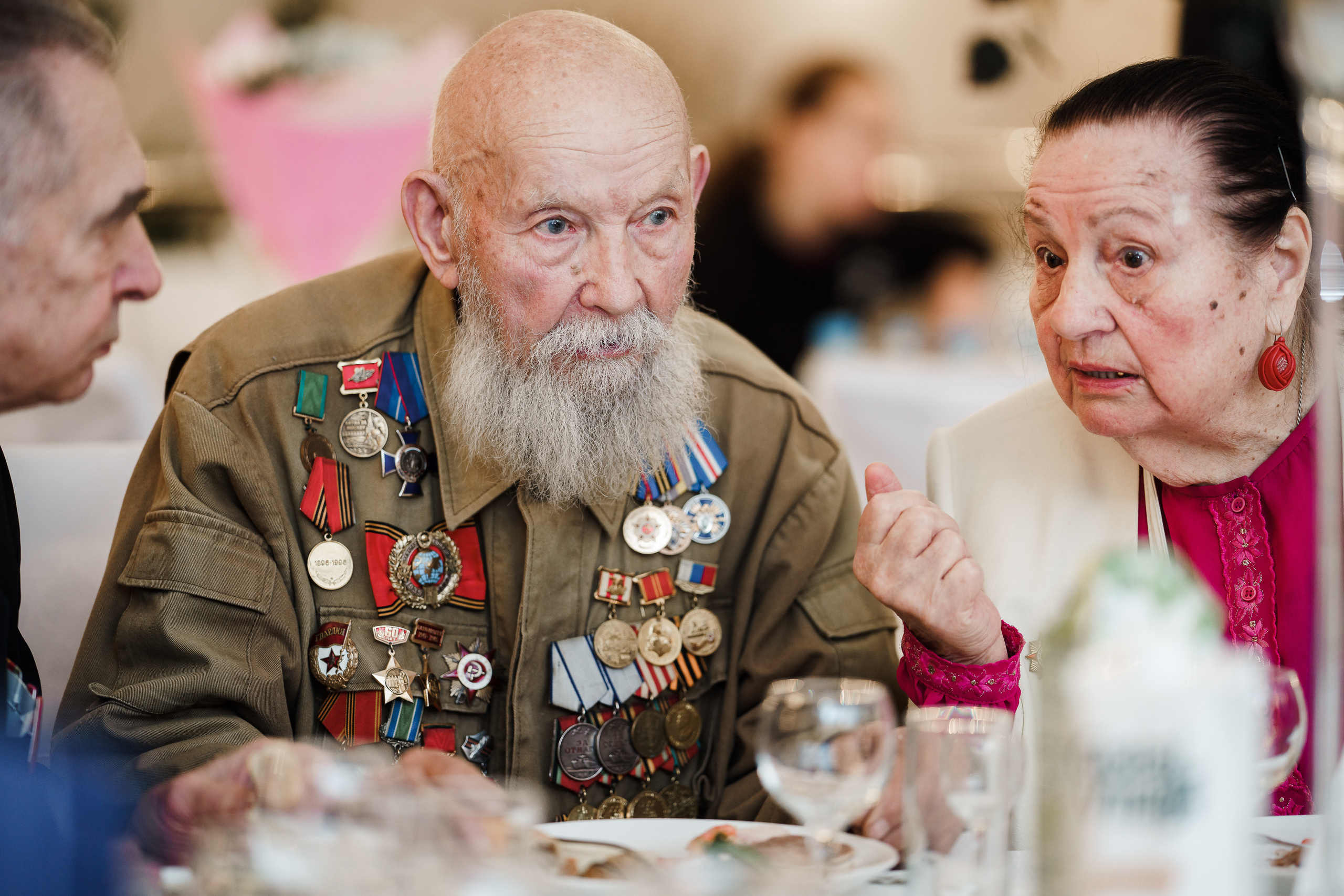 Встреча Ветеранов Великой Отечественной Войны. Репортажный фотограф Сергей Сажин г. Ярославль
