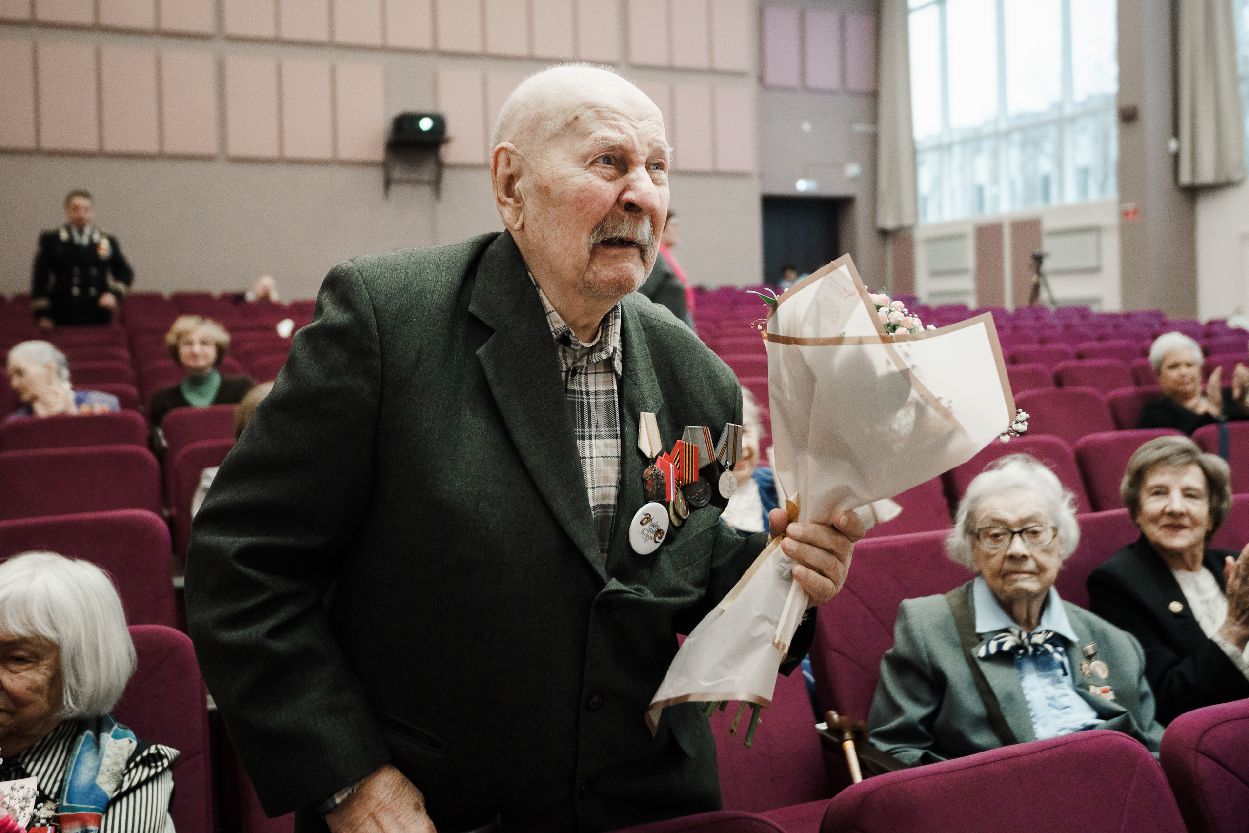 Встреча Ветеранов Великой Отечественной Войны. Репортажный фотограф Сергей Сажин г. Ярославль