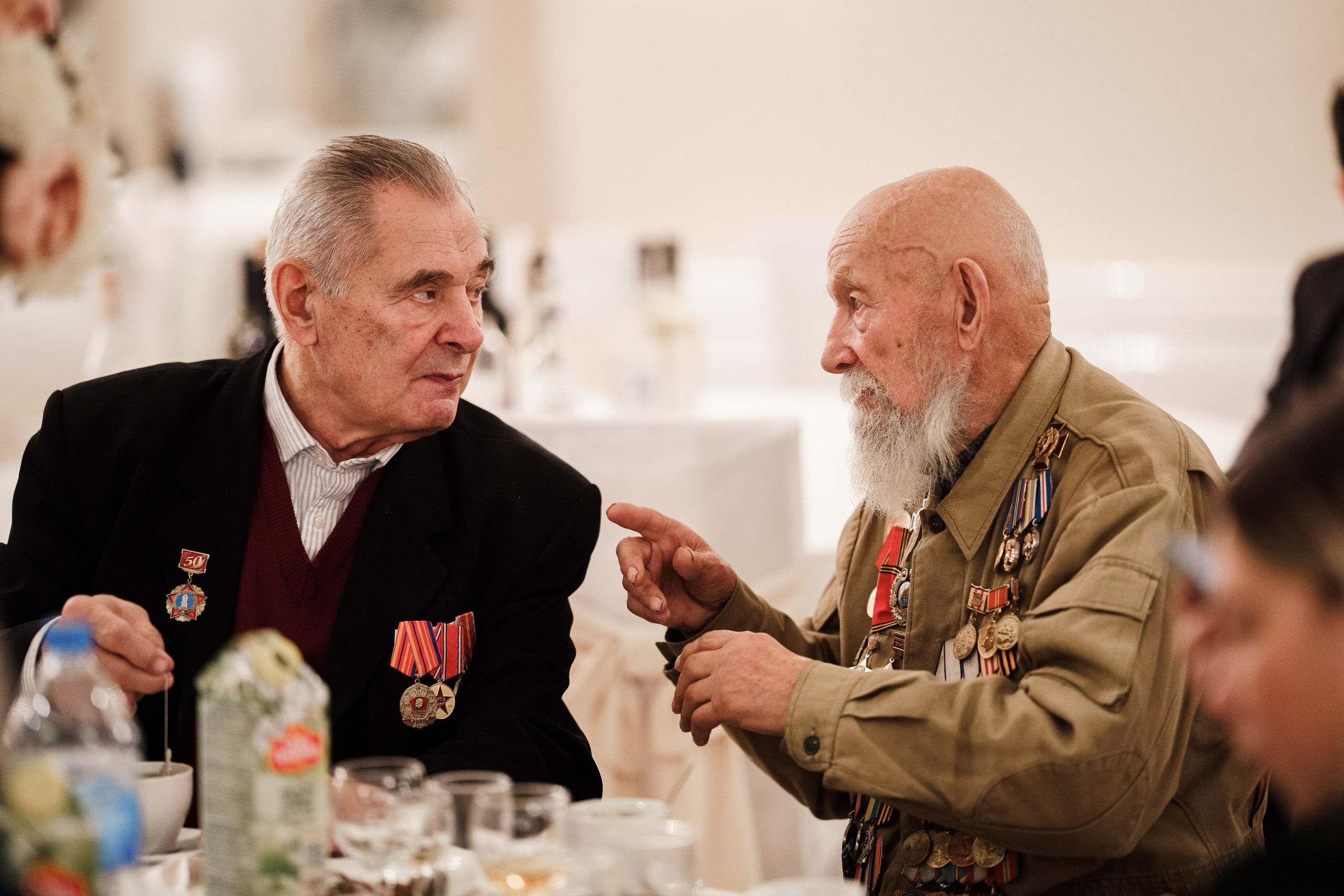 Встреча Ветеранов Великой Отечественной Войны. Репортажный фотограф Сергей Сажин г. Ярославль