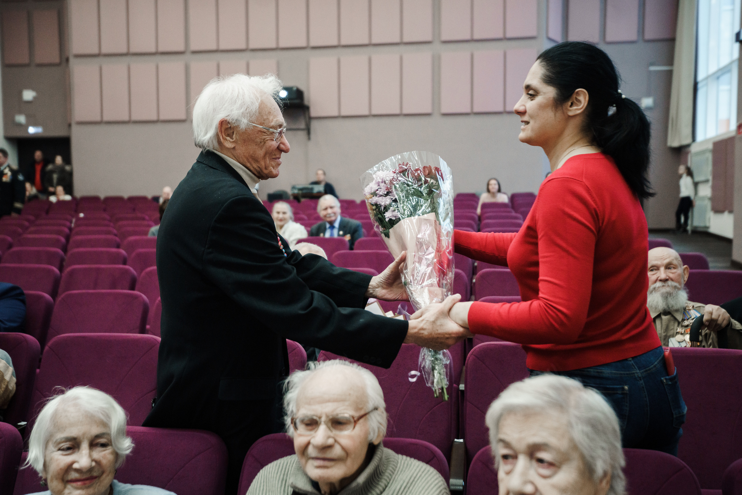 Встреча Ветеранов Великой Отечественной Войны. Репортажный фотограф Сергей Сажин г. Ярославль