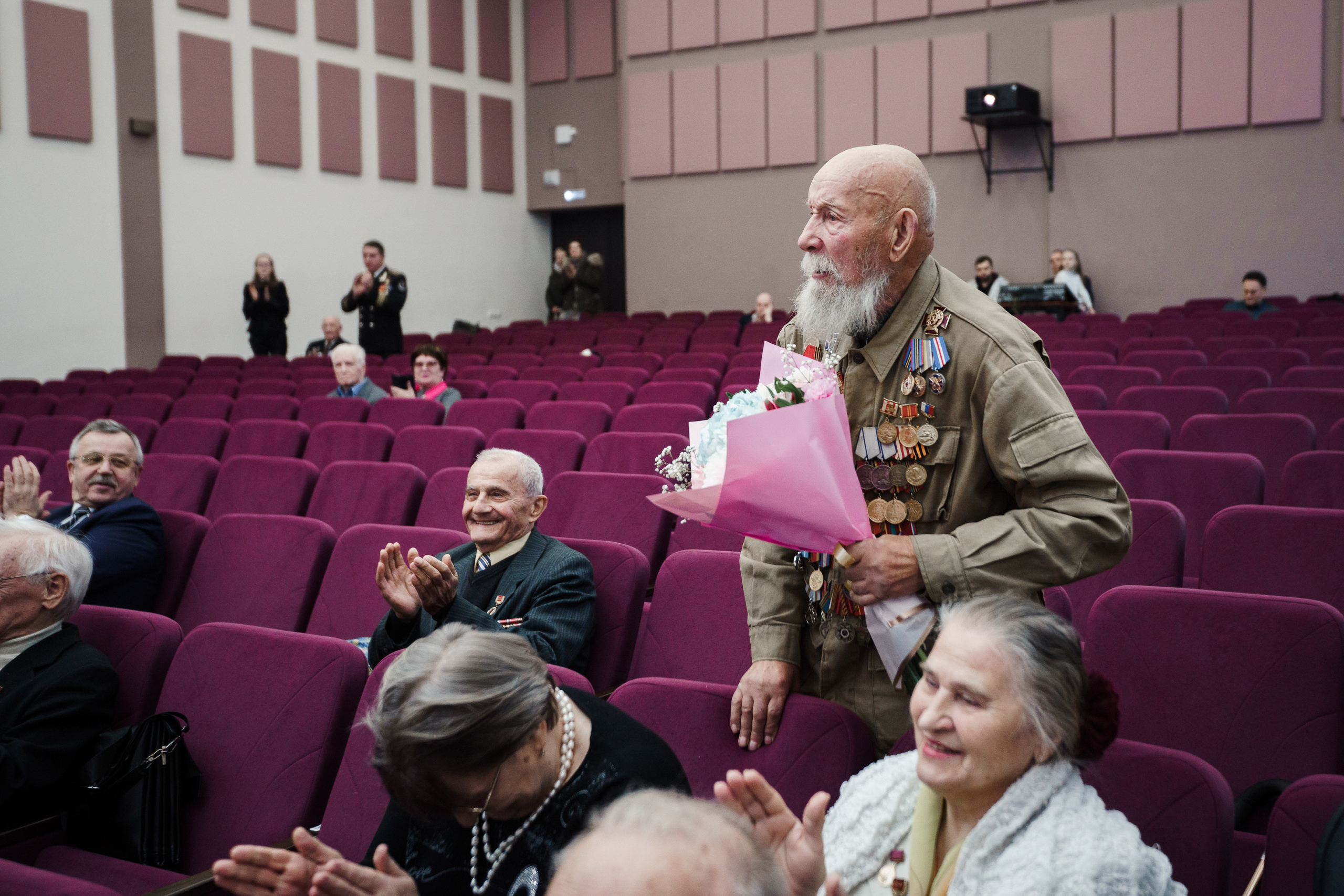 Встреча Ветеранов Великой Отечественной Войны. Репортажный фотограф Сергей Сажин г. Ярославль