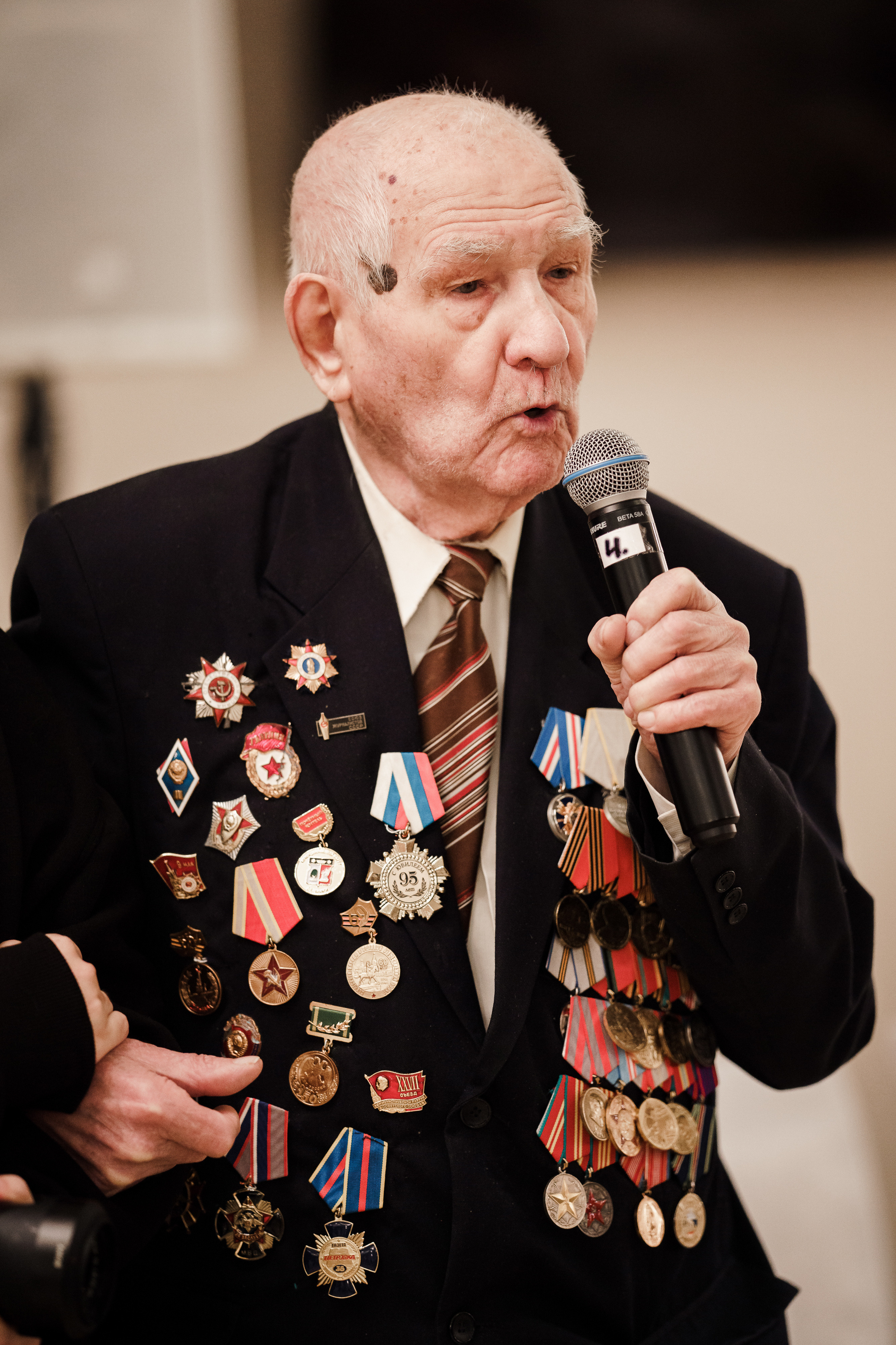 Встреча Ветеранов Великой Отечественной Войны. Репортажный фотограф Сергей Сажин г. Ярославль