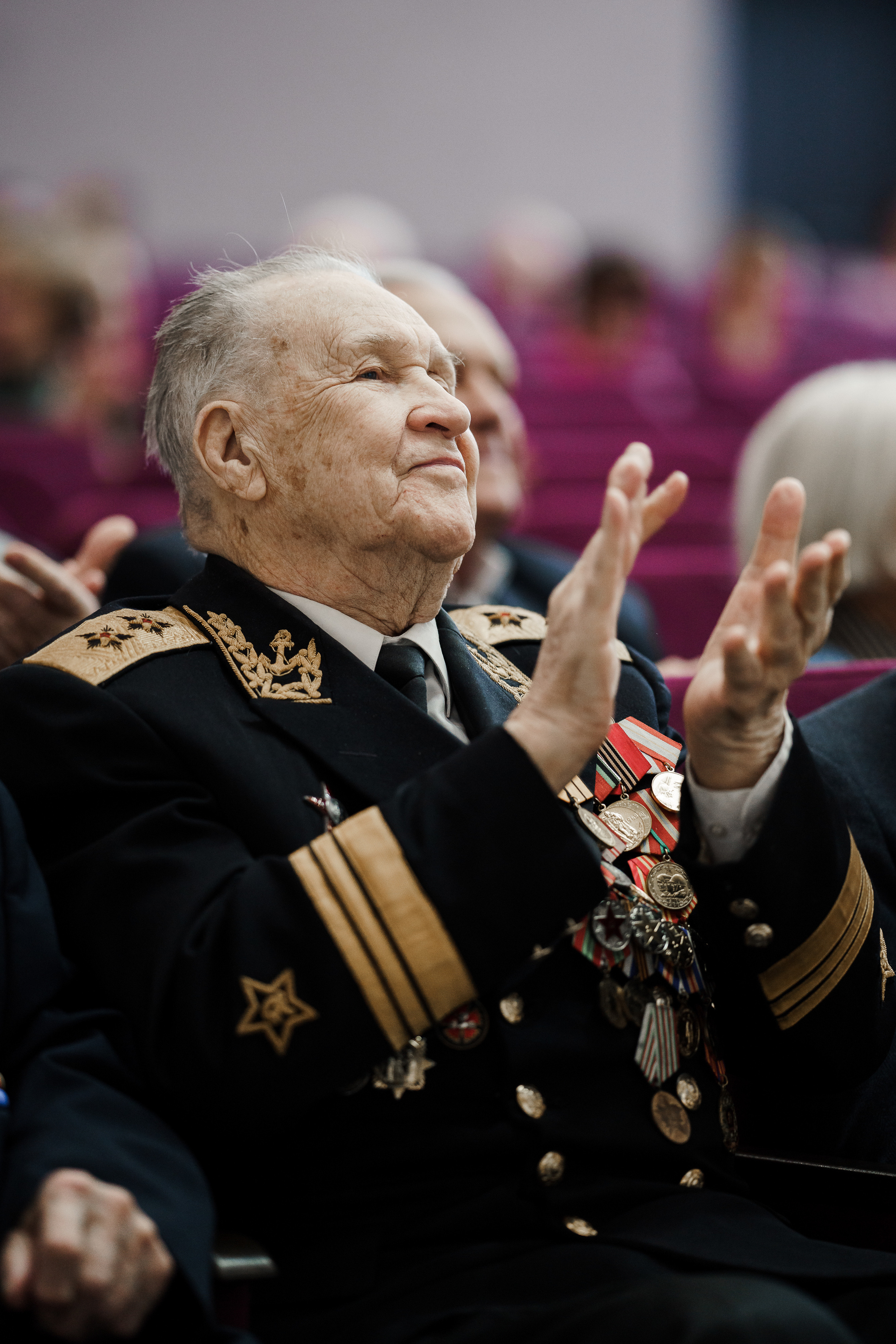 Встреча Ветеранов Великой Отечественной Войны. Репортажный фотограф Сергей Сажин г. Ярославль