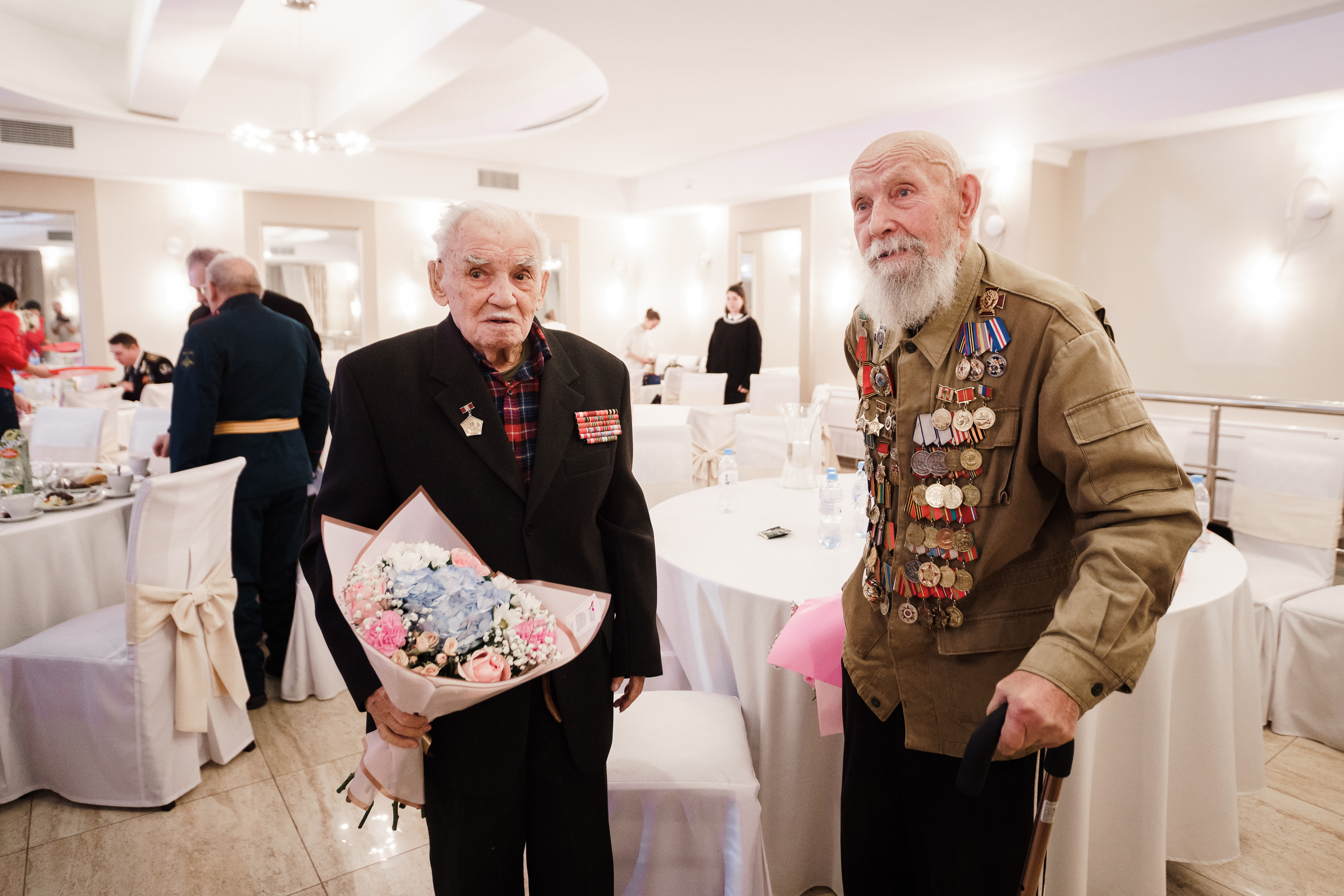 Встреча Ветеранов Великой Отечественной Войны. Репортажный фотограф Сергей Сажин г. Ярославль