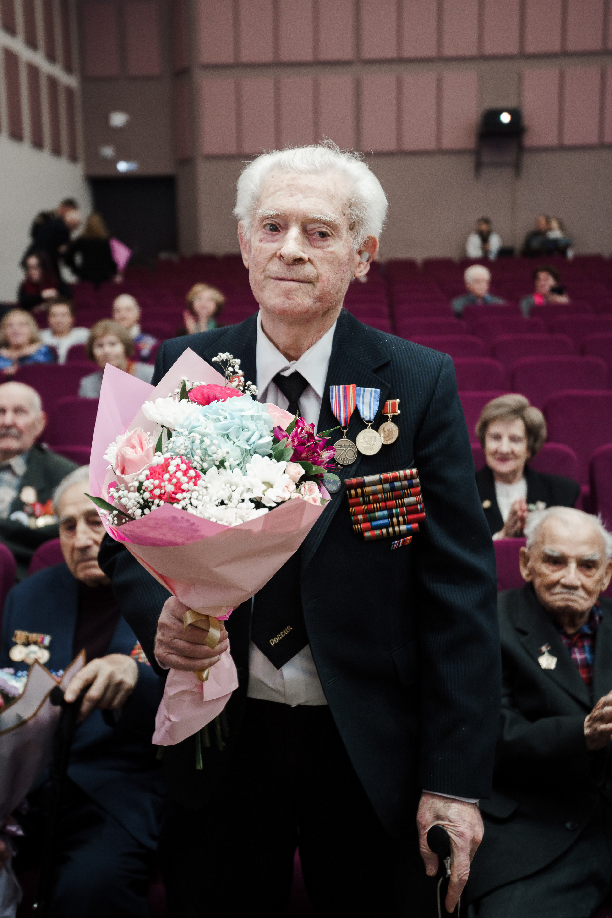 Встреча Ветеранов Великой Отечественной Войны. Репортажный фотограф Сергей Сажин г. Ярославль