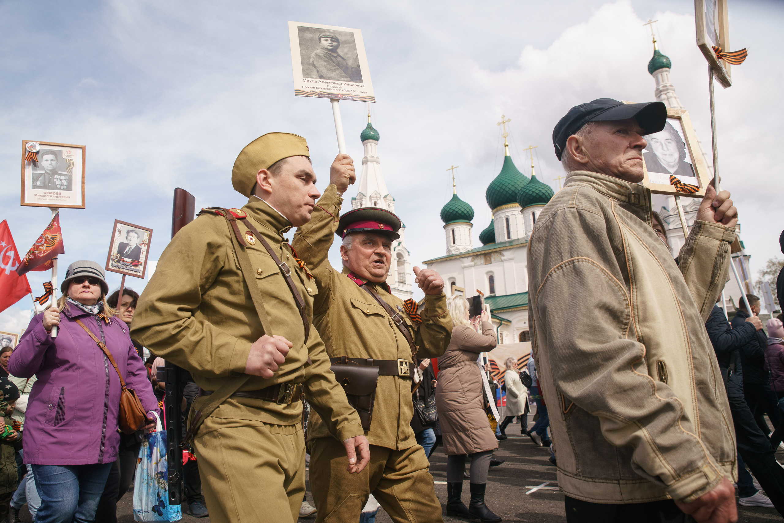 День Великой Победы 2022 г. Ярославль. Репортажный фотограф Сергей Сажин г. Ярославль