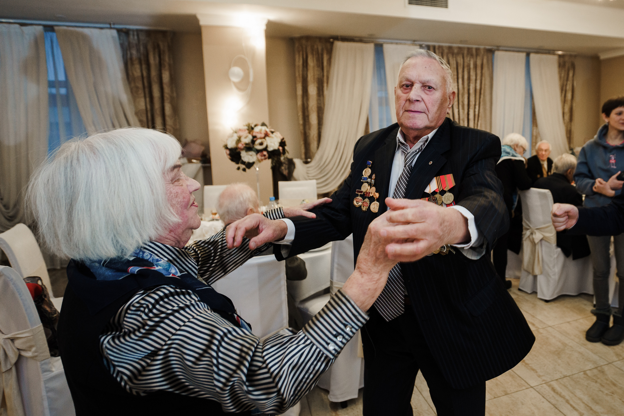 Встреча Ветеранов Великой Отечественной Войны. Репортажный фотограф Сергей Сажин г. Ярославль