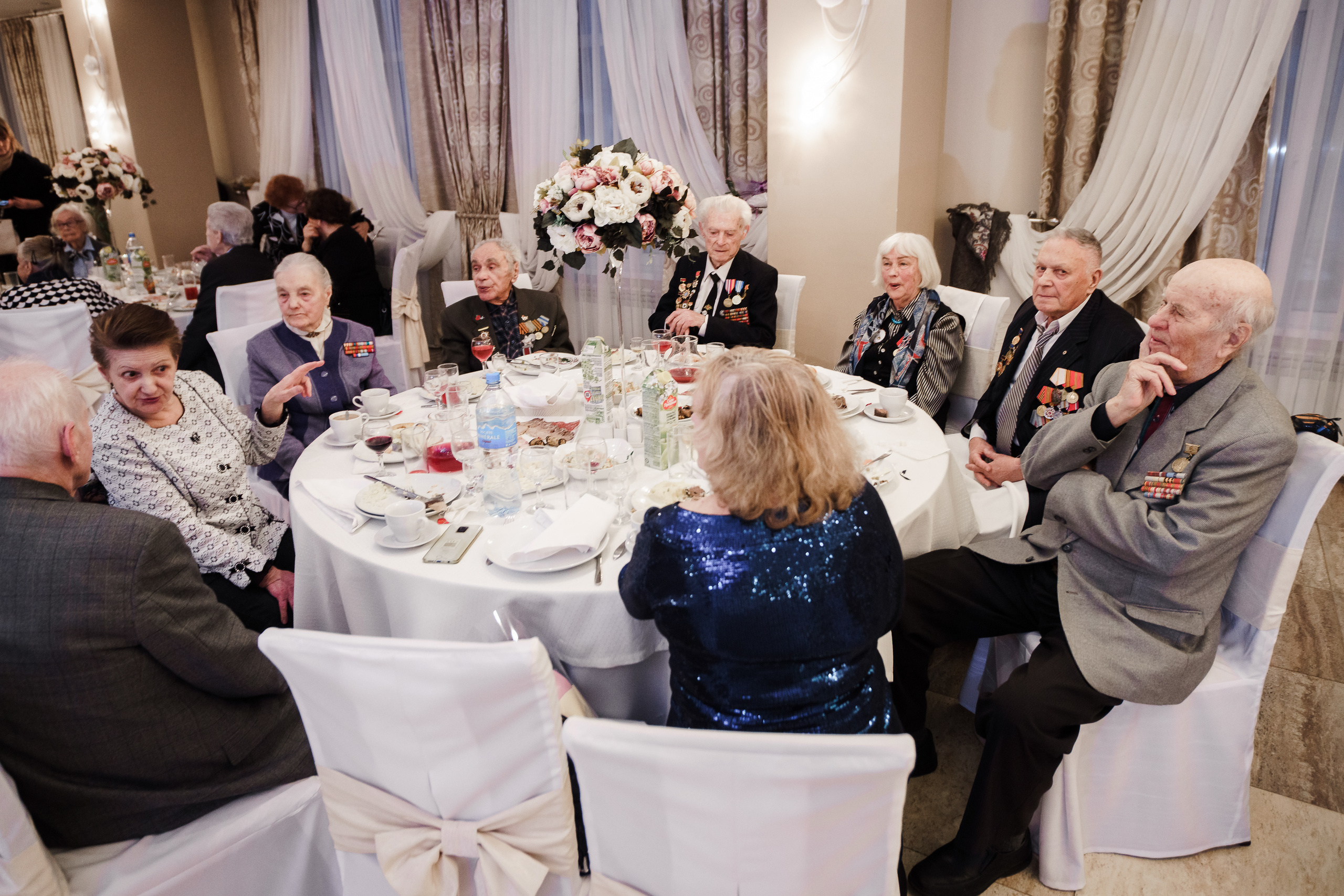 Встреча Ветеранов Великой Отечественной Войны. Репортажный фотограф Сергей Сажин г. Ярославль