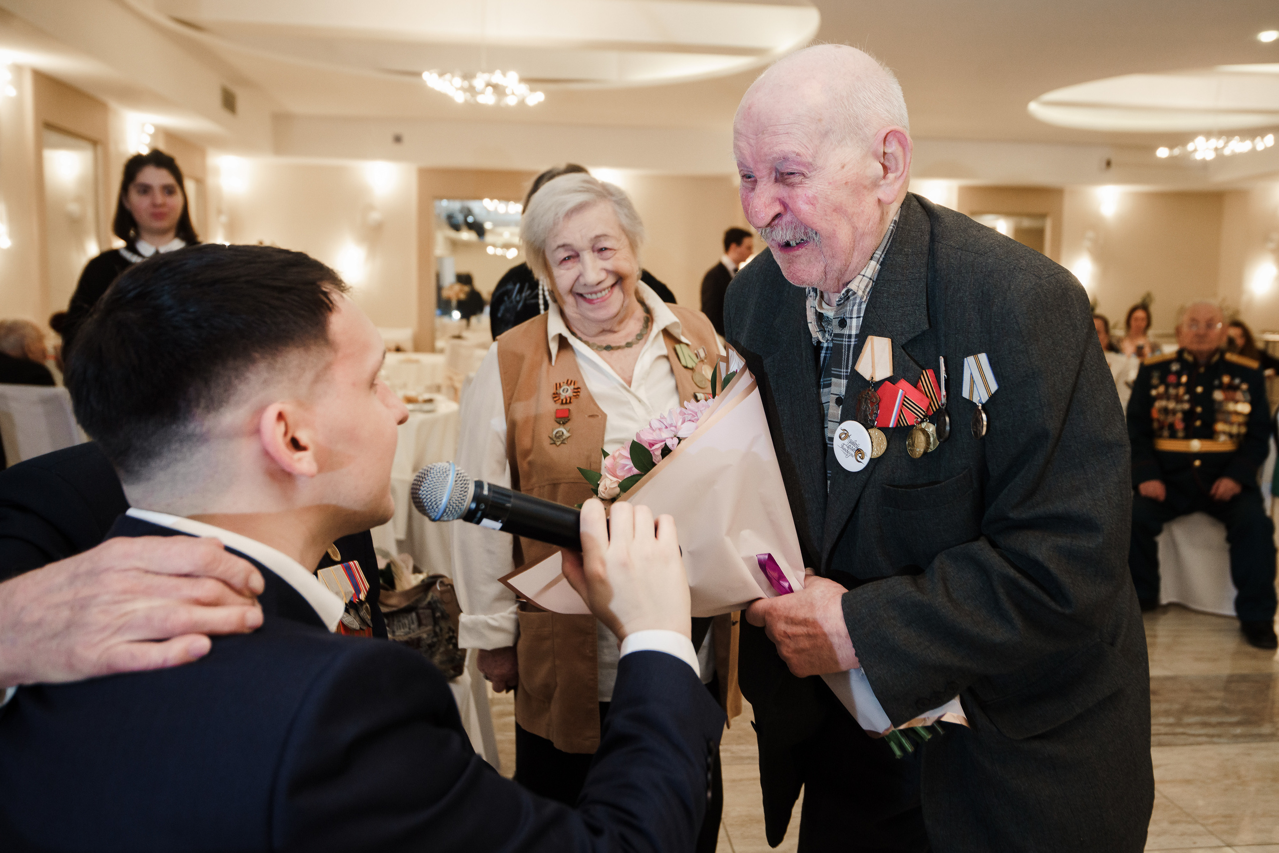 Встреча Ветеранов Великой Отечественной Войны. Репортажный фотограф Сергей Сажин г. Ярославль
