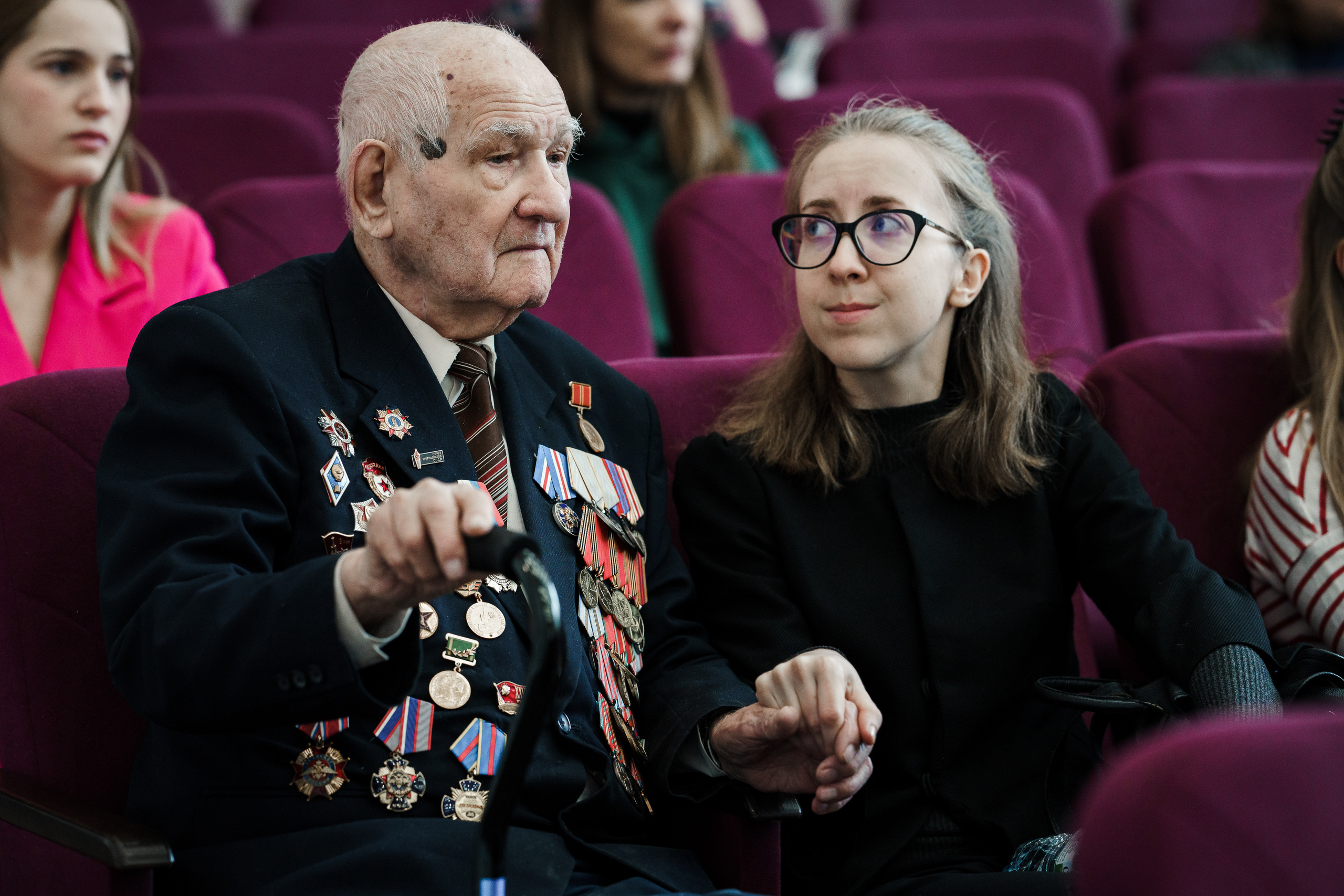 Встреча Ветеранов Великой Отечественной Войны. Репортажный фотограф Сергей Сажин г. Ярославль