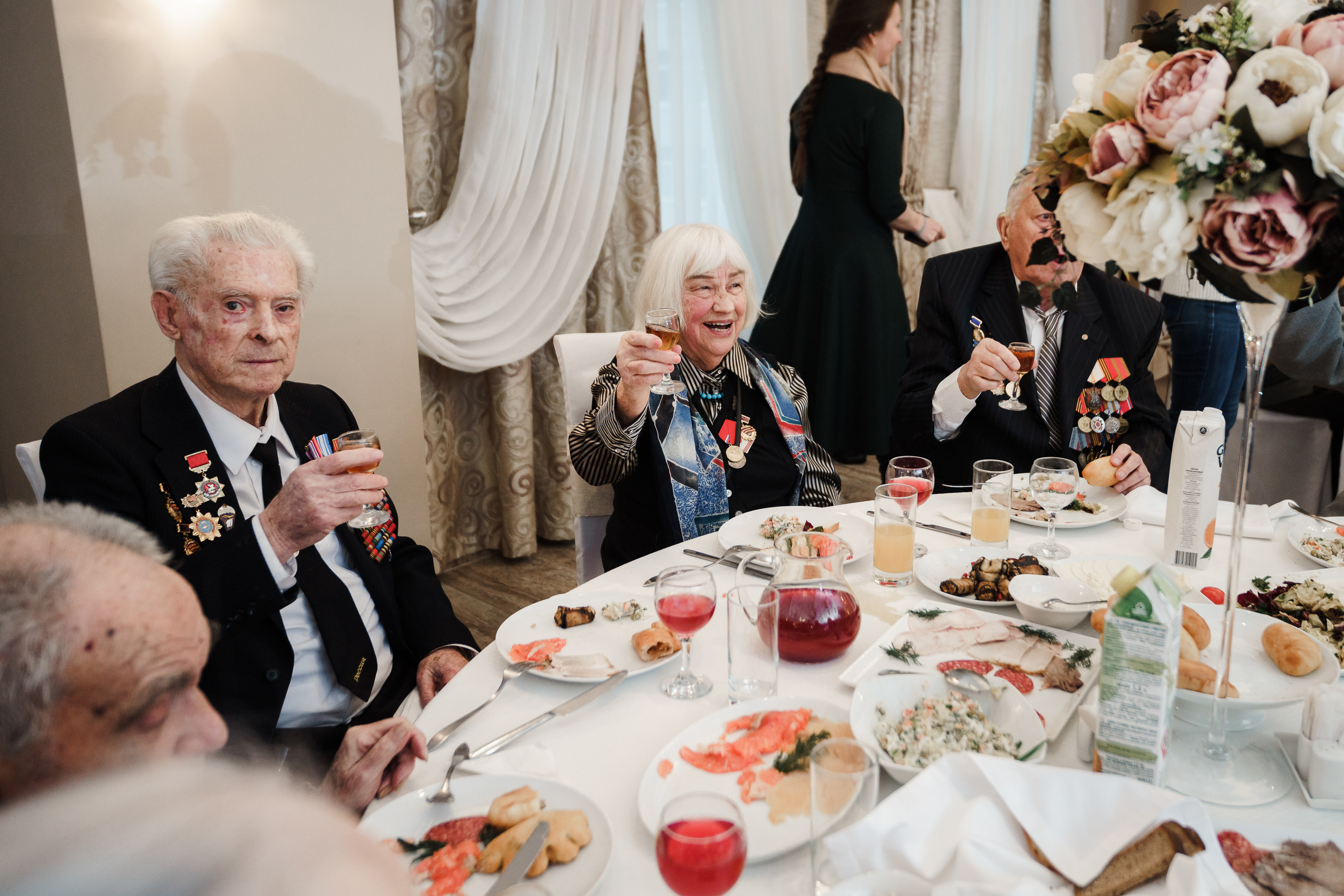 Встреча Ветеранов Великой Отечественной Войны. Репортажный фотограф Сергей Сажин г. Ярославль