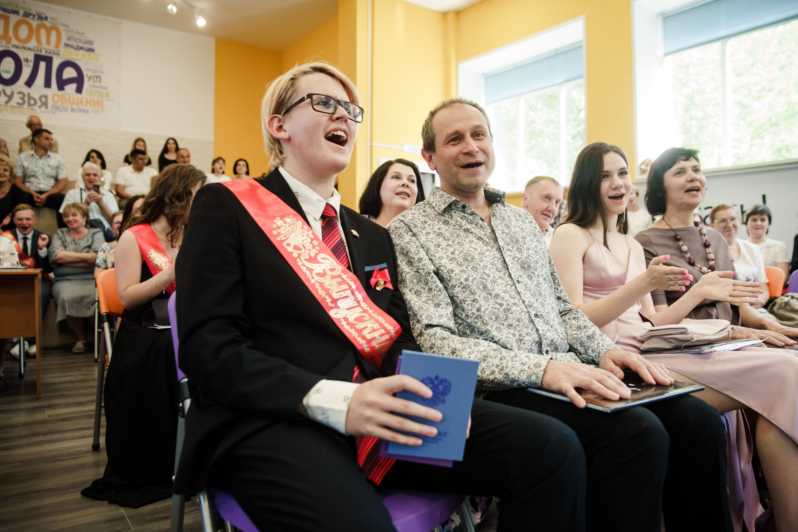 Выпускной 11 классы — 18 школа г. Ярославль. Репортажный фотограф Сергей Сажин г. Ярославль