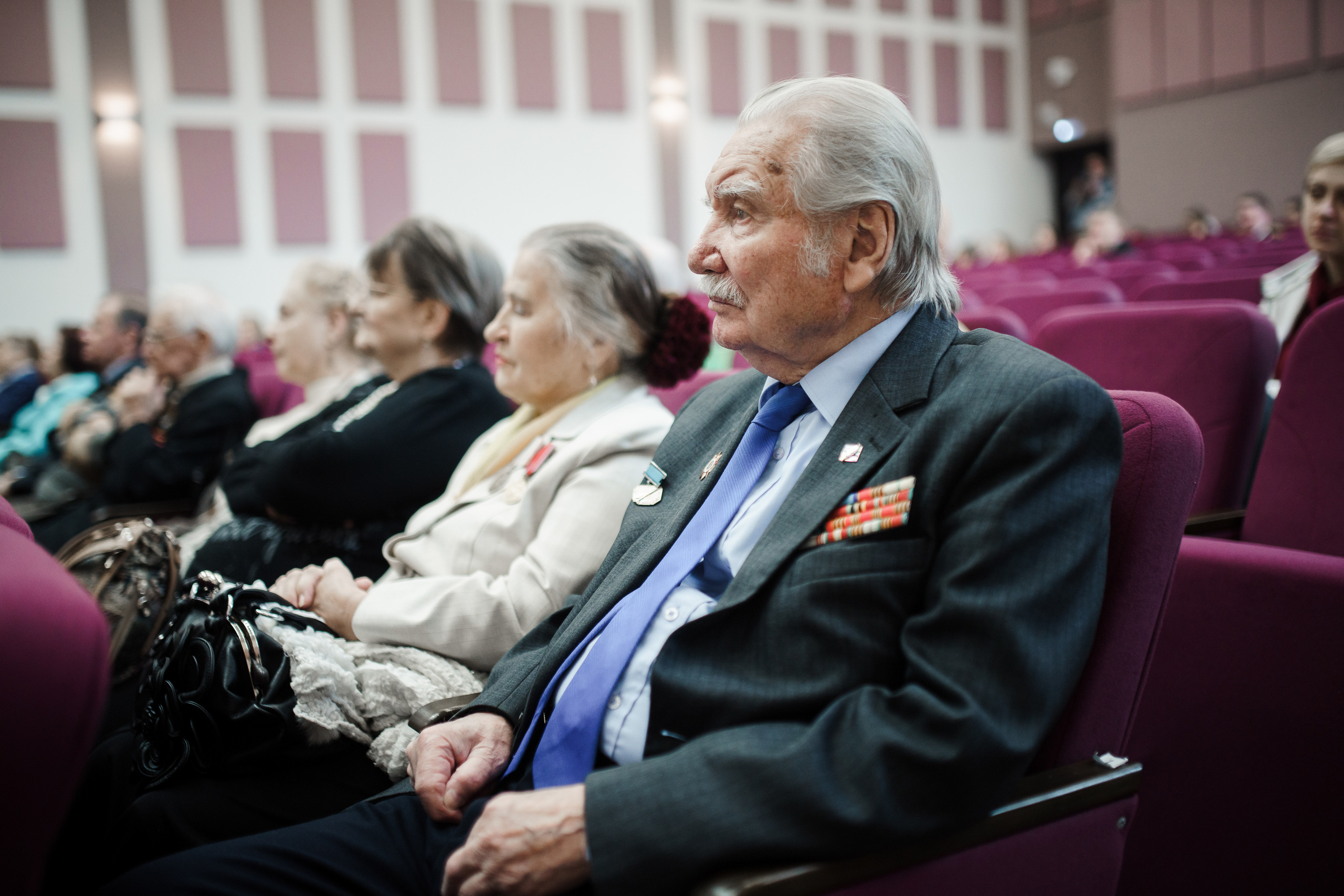 Встреча Ветеранов Великой Отечественной Войны. Репортажный фотограф Сергей Сажин г. Ярославль