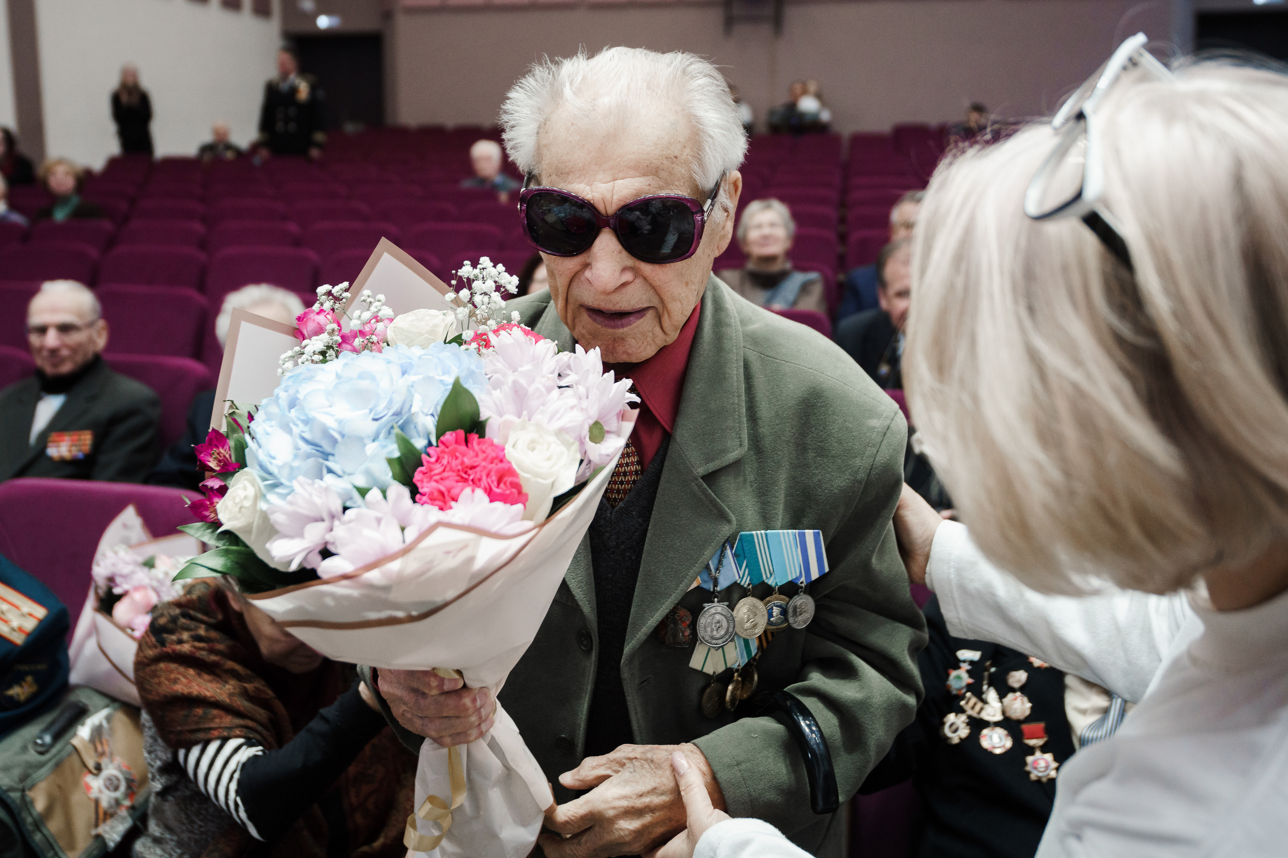 Встреча Ветеранов Великой Отечественной Войны. Репортажный фотограф Сергей Сажин г. Ярославль