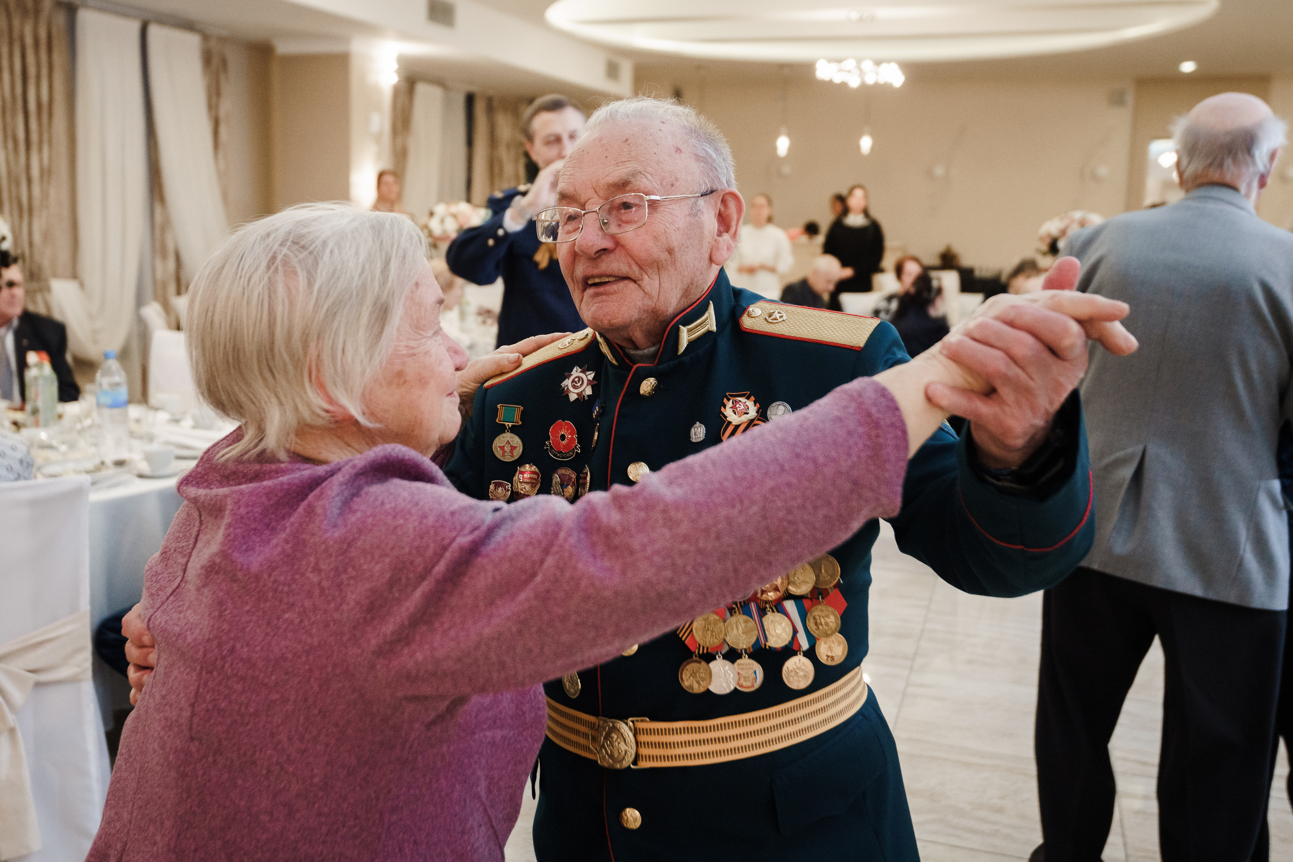 Встреча Ветеранов Великой Отечественной Войны. Репортажный фотограф Сергей Сажин г. Ярославль
