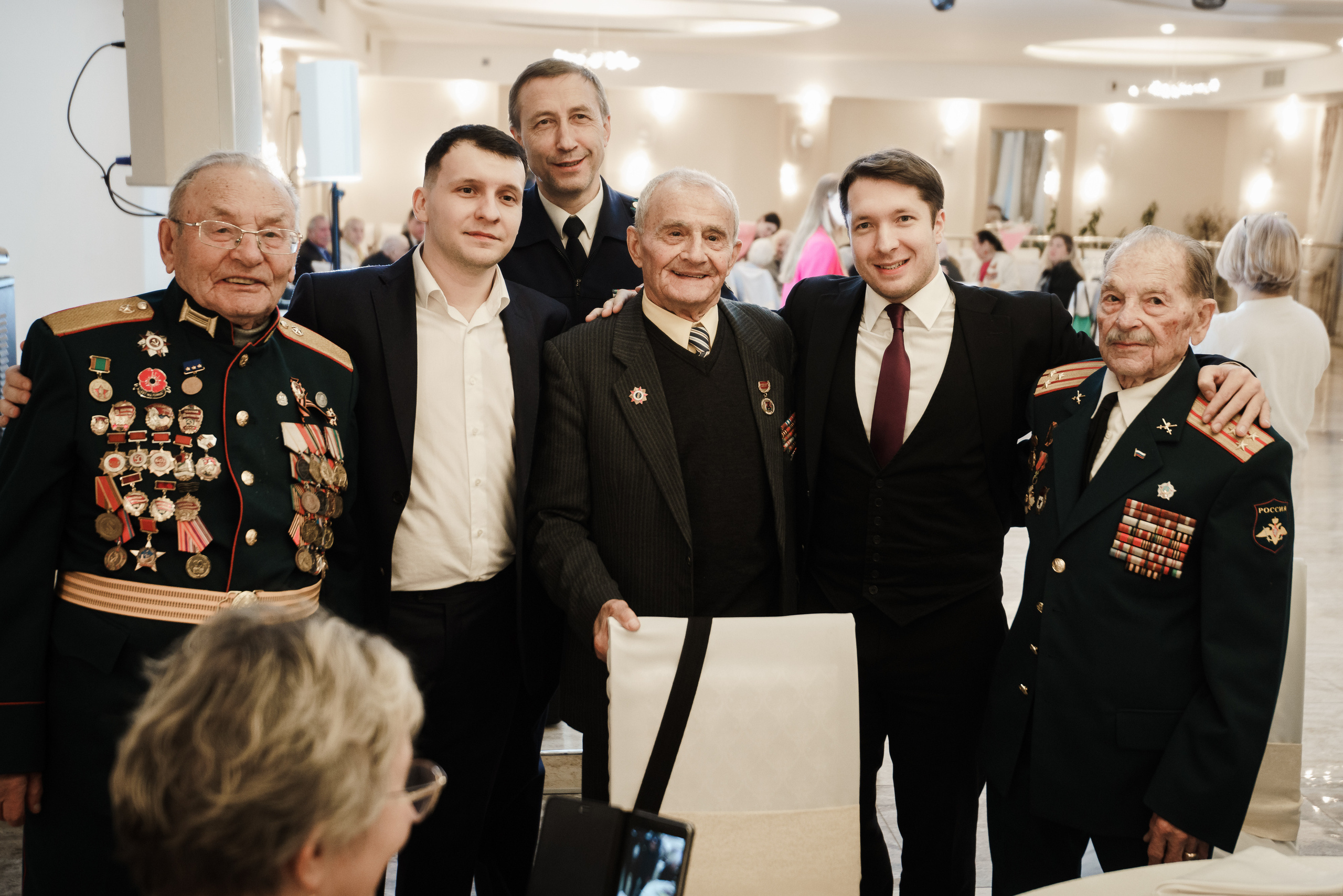Встреча Ветеранов Великой Отечественной Войны. Репортажный фотограф Сергей Сажин г. Ярославль